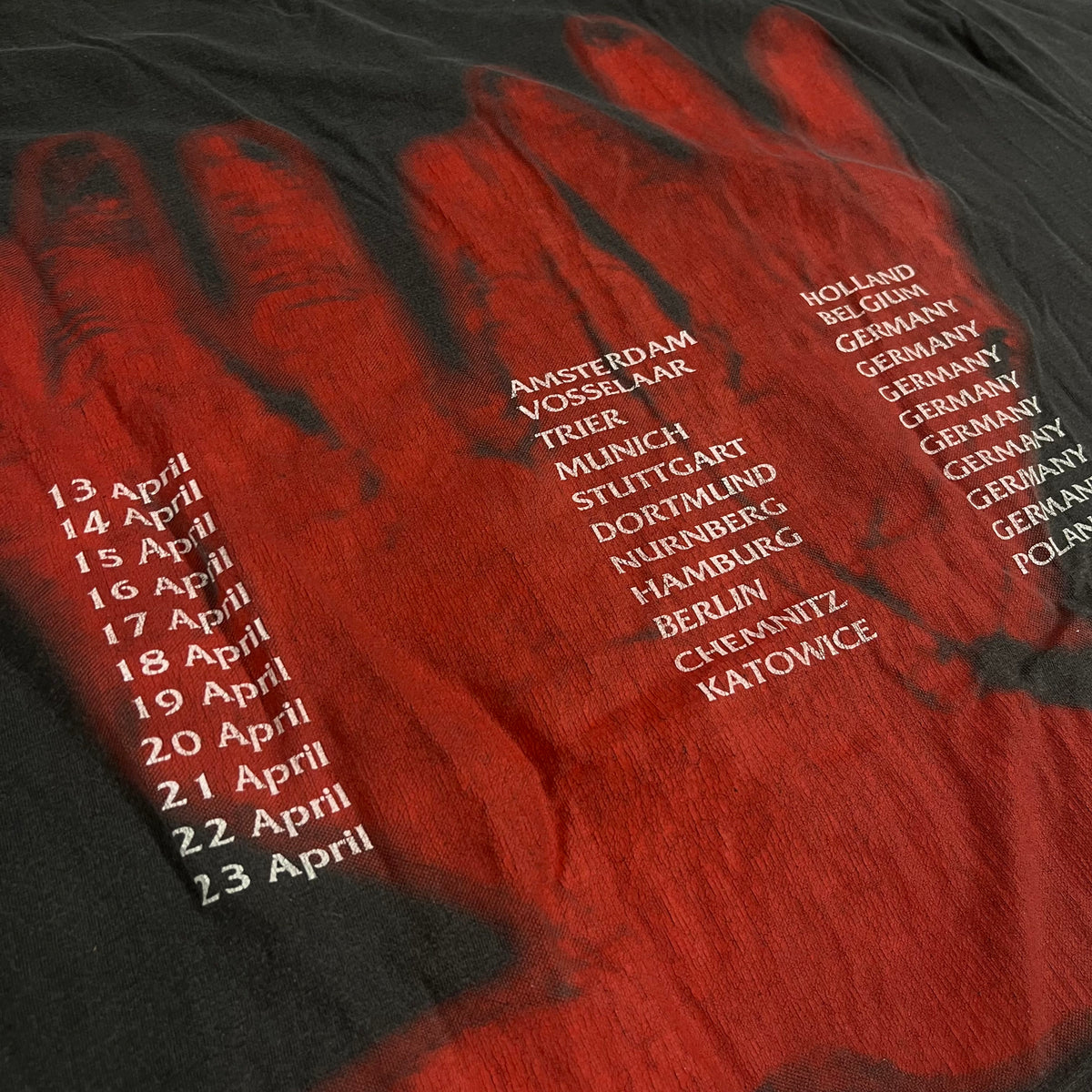 Vintage Death &quot;Symbolic&quot; German Tour T-Shirt