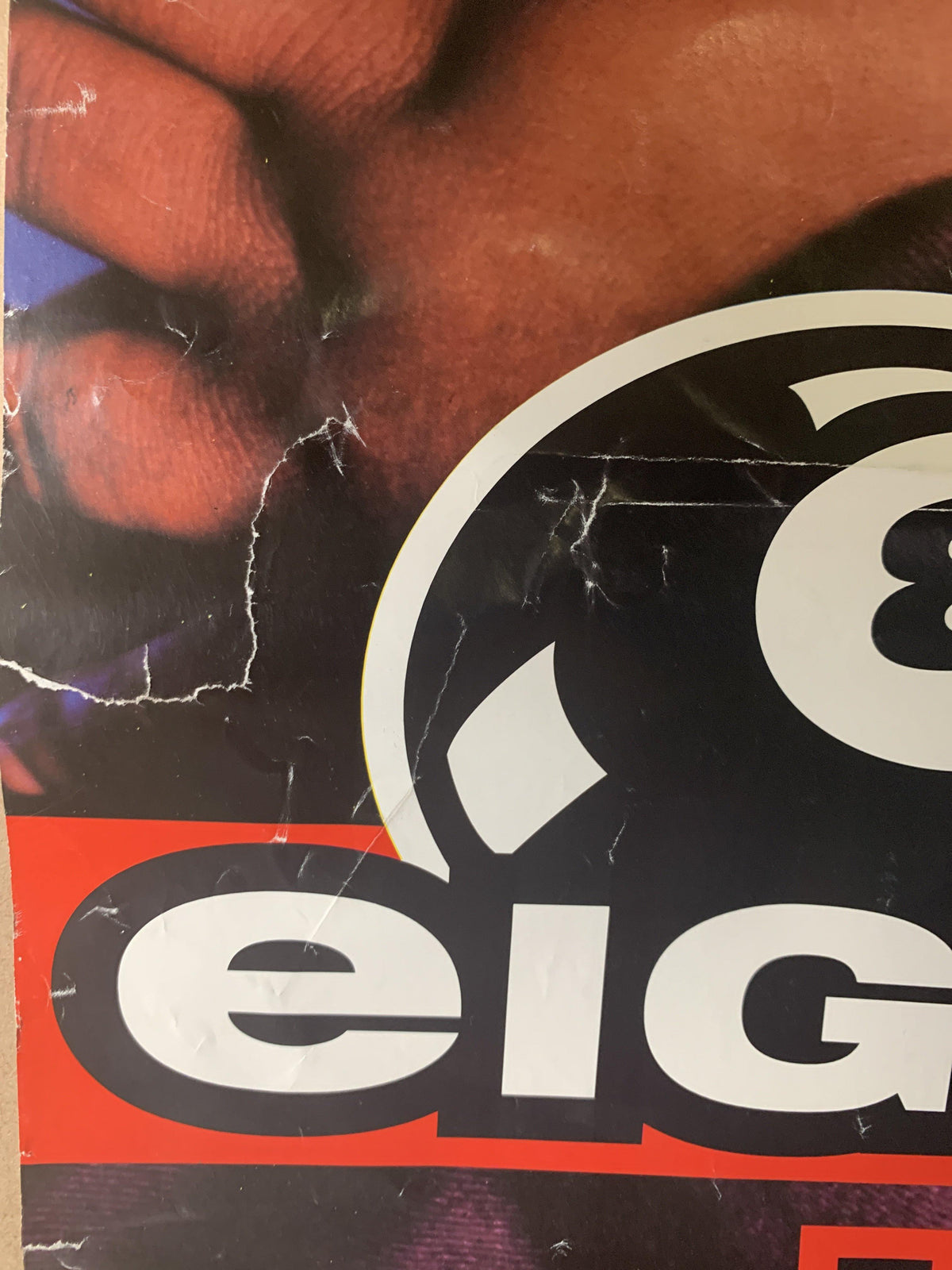 Vintage Eightball Lost Suave House Records Poster MJG  detail