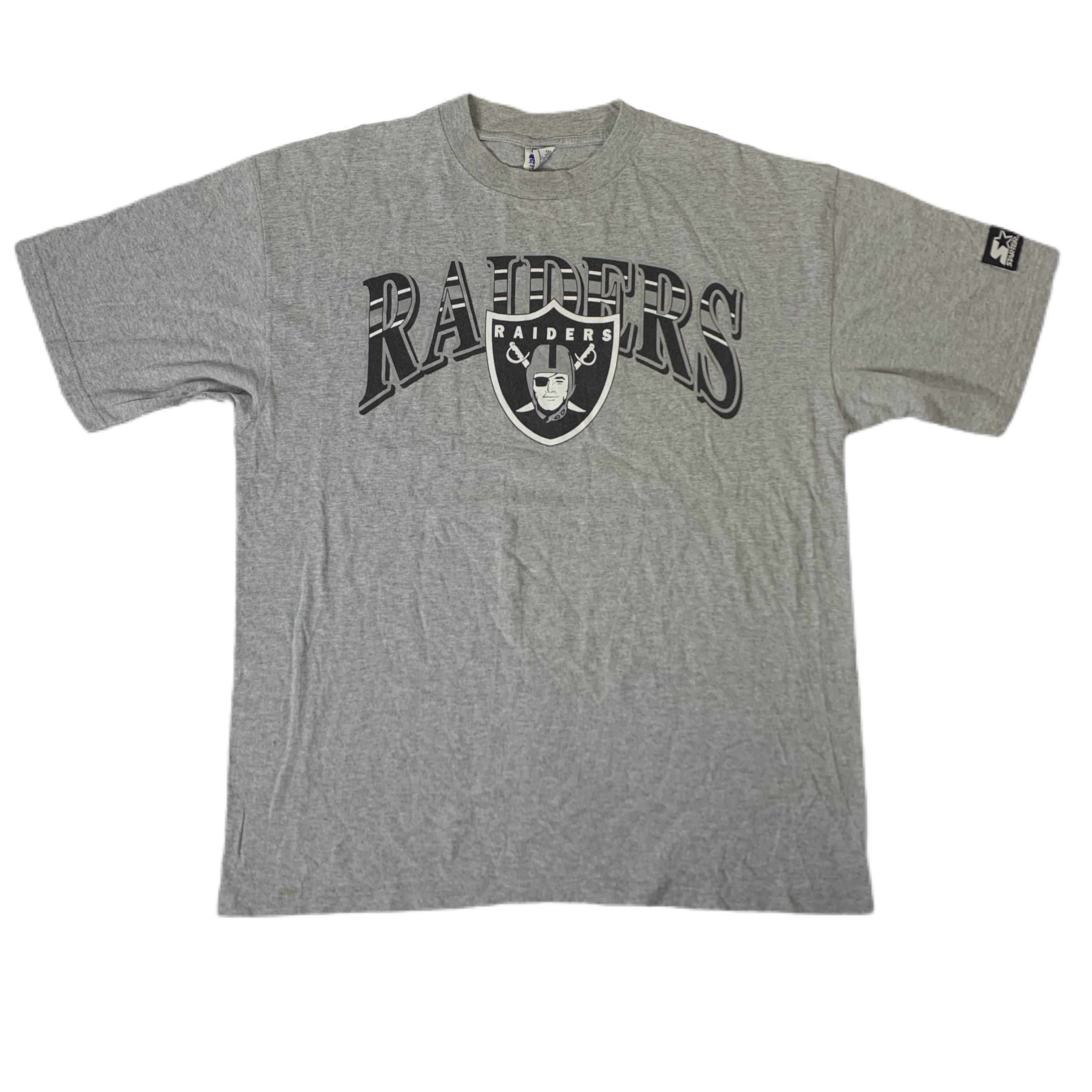 Vintage Single Stitch Autographed Oakland Raiders T Shirt