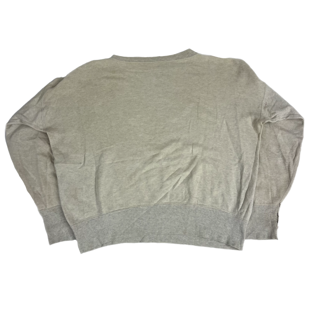 Vintage Gray &quot;Single V&quot; Boxy Fit Sweatshirt