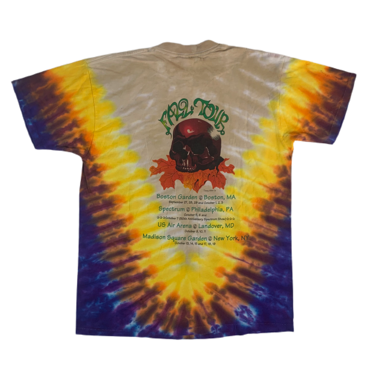 Vintage Grateful Dead &quot;Fall Tour&quot; T-Shirt