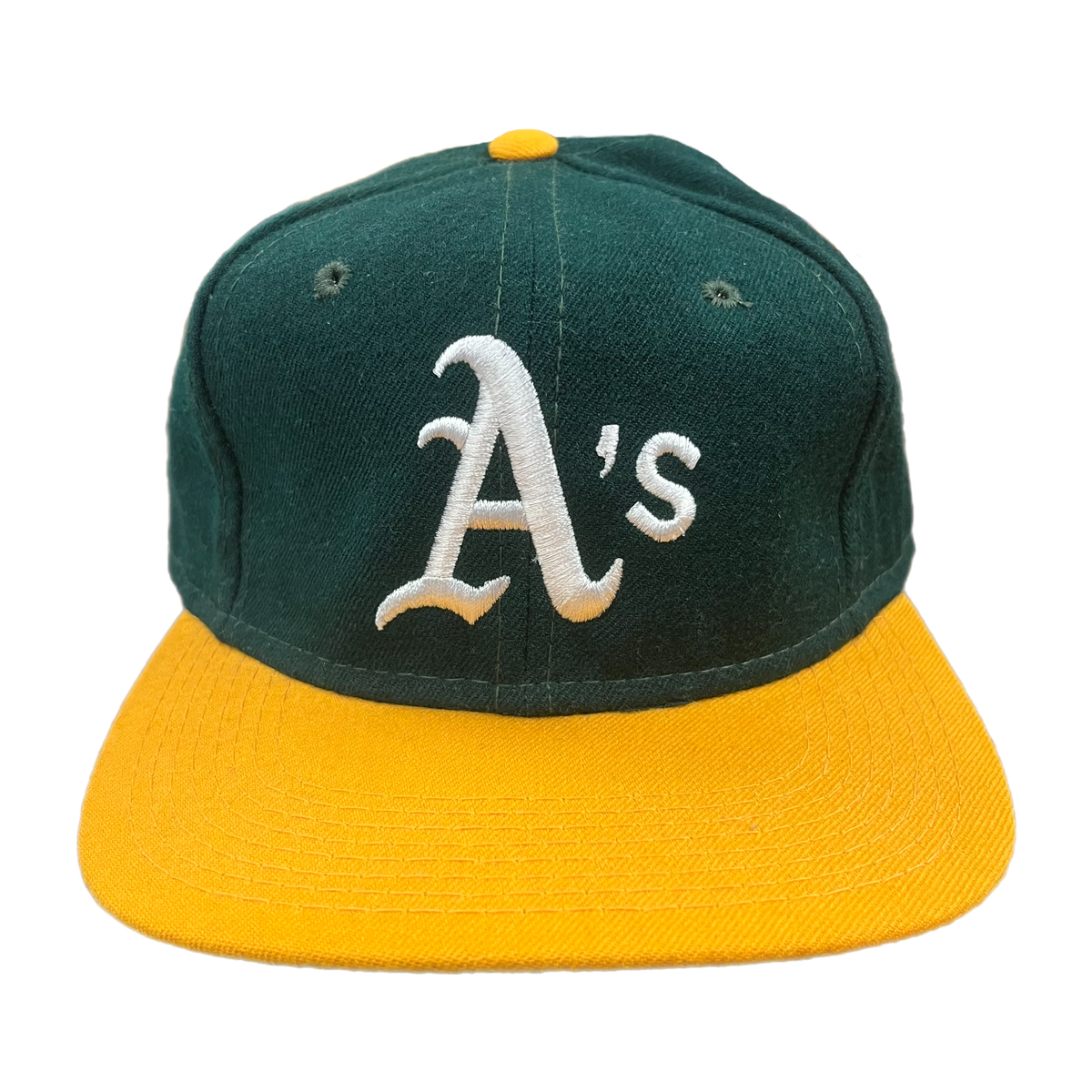 Vintage Oakland A&#39;s &quot;Sports Specialties&quot; Deadstock Wool Fitted Hat