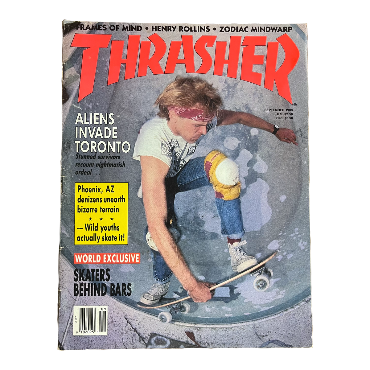 Vintage Thrasher Magazine &quot;Sam Esmoer&quot; September Issue