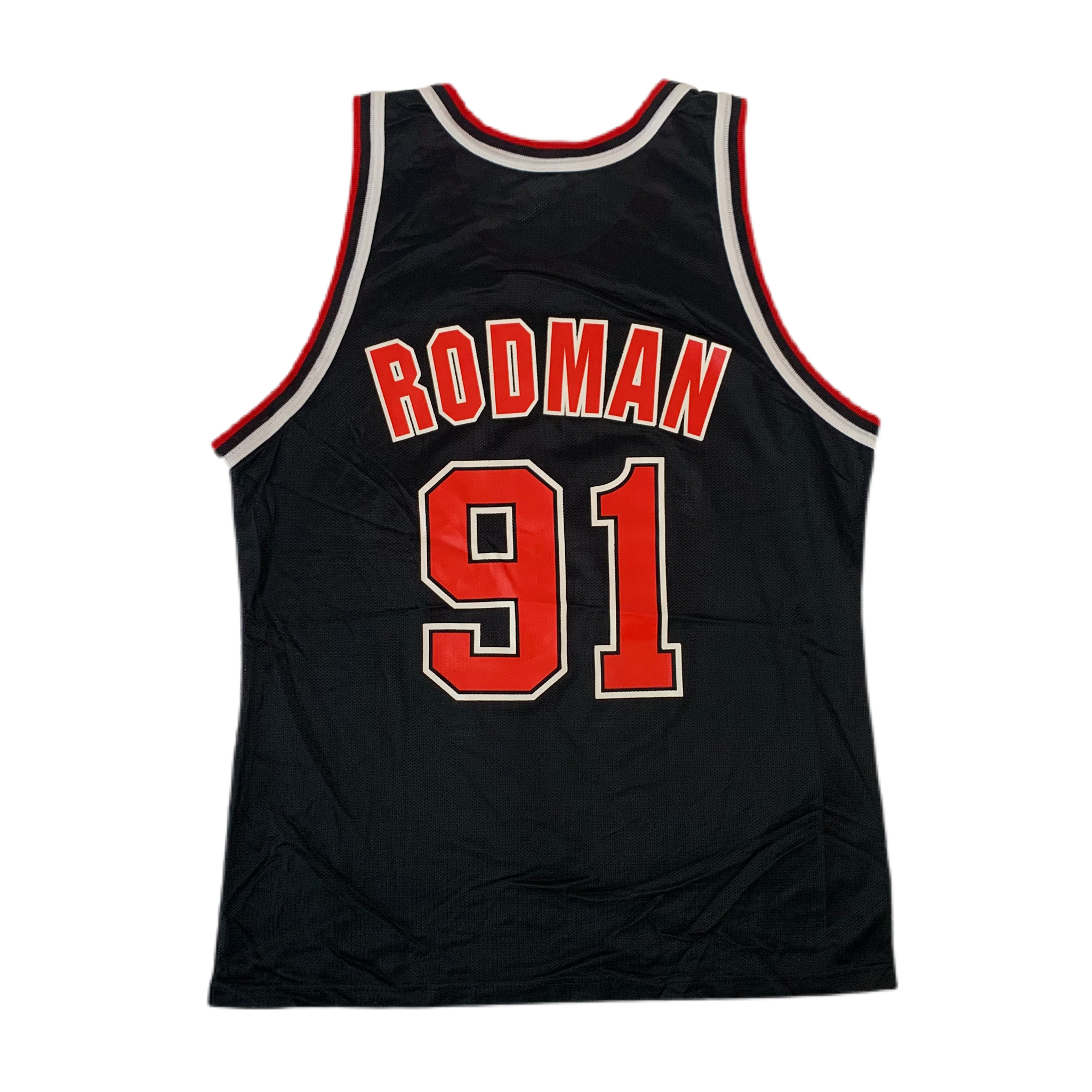 Dennis rodman champion jersey deals