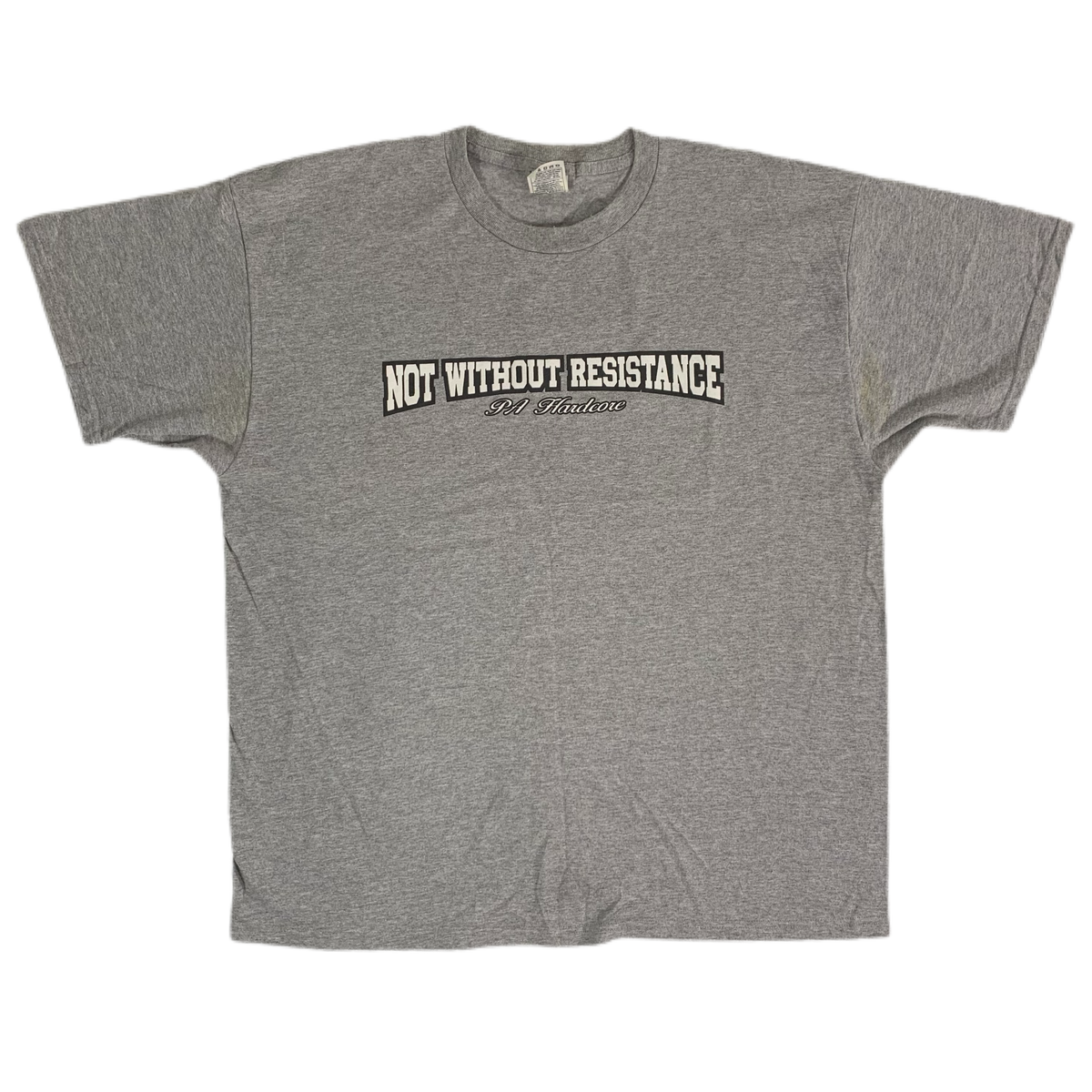 Vintage Not Without Resistance &quot;PA Hardcore&quot; T-Shirt