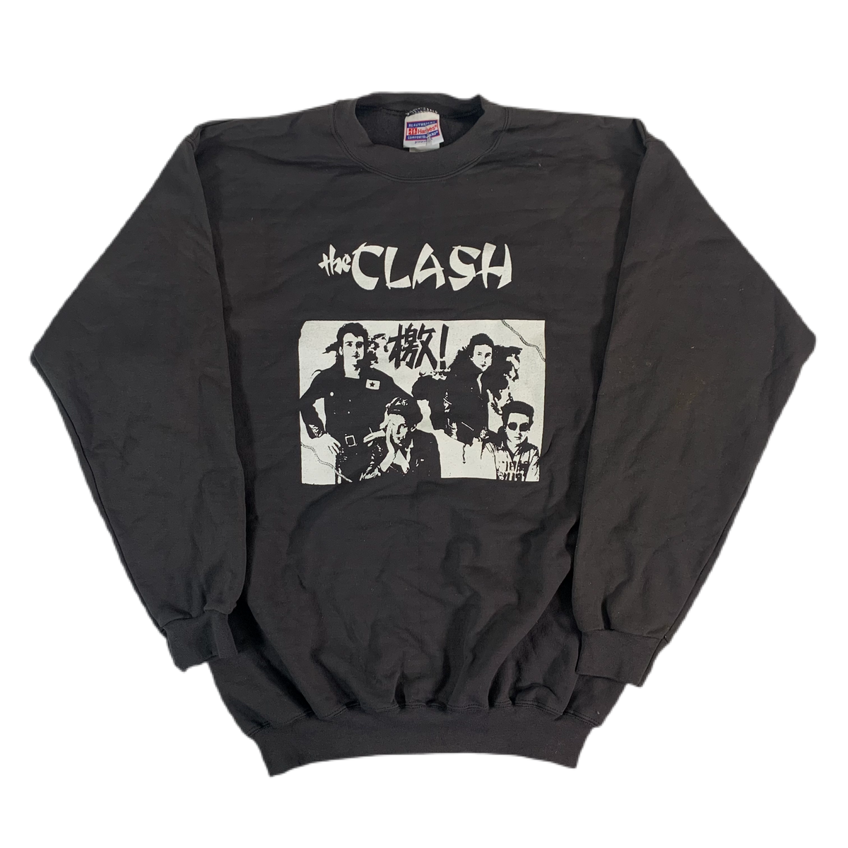 Vintage The Clash &quot;Group Photo&quot; Crewneck Sweatshirt