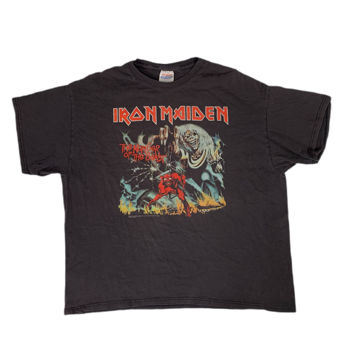 Vintage Iron Maiden &quot;The Number Of The Beast&quot; T-Shirt