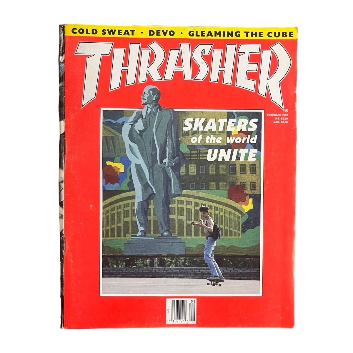 Vintage Thrasher Magazine &quot;Vladimir Morozov&quot; February Issue