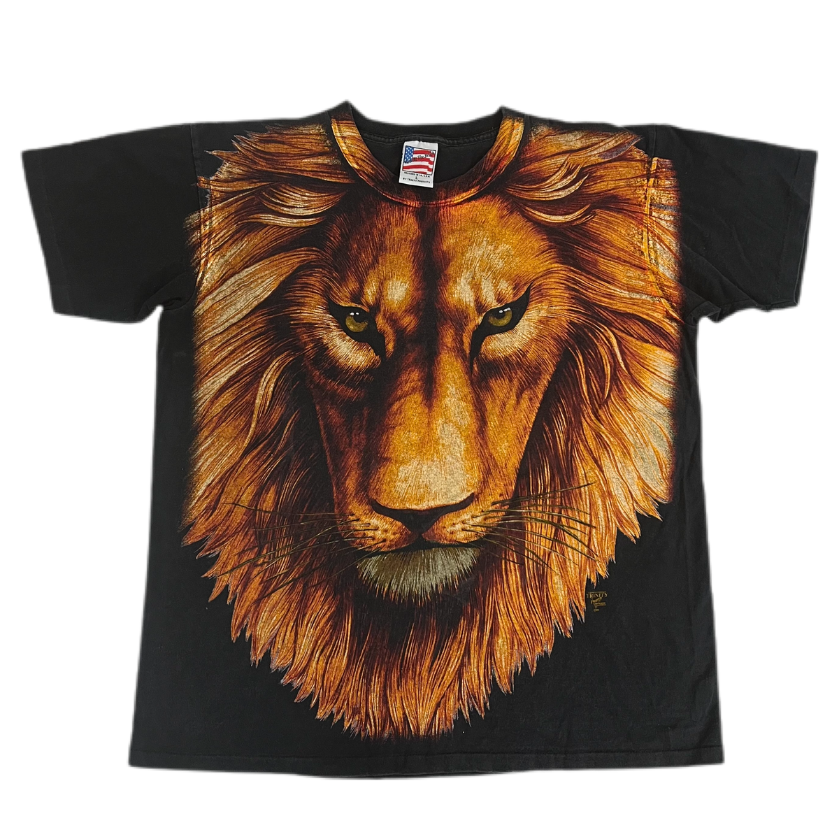 Vintage Trinity Lion &quot;Made At The Beach&quot; T-Shirt