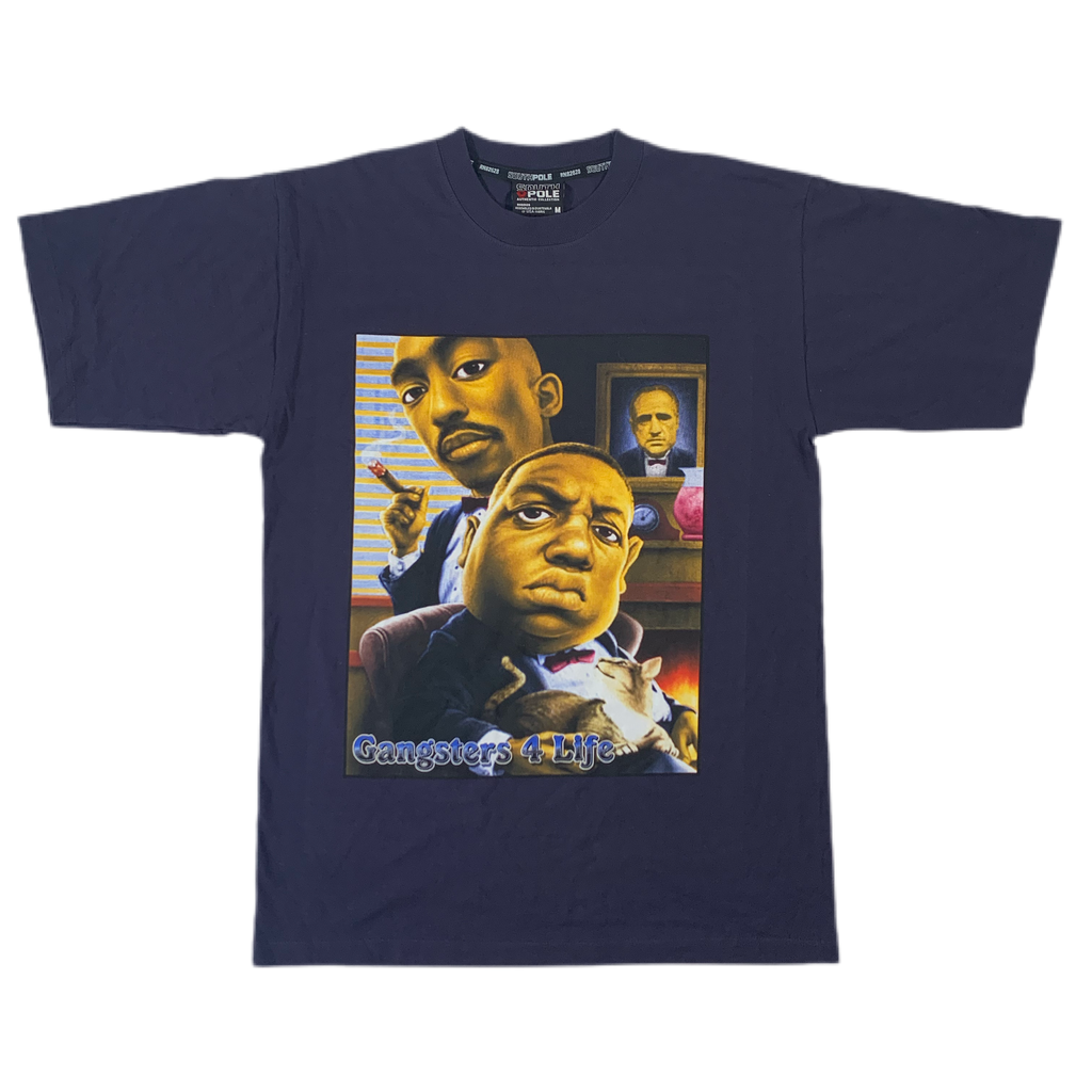 Vintage 2pac & Biggie “Gangsters 4 Life” T-Shirt | jointcustodydc