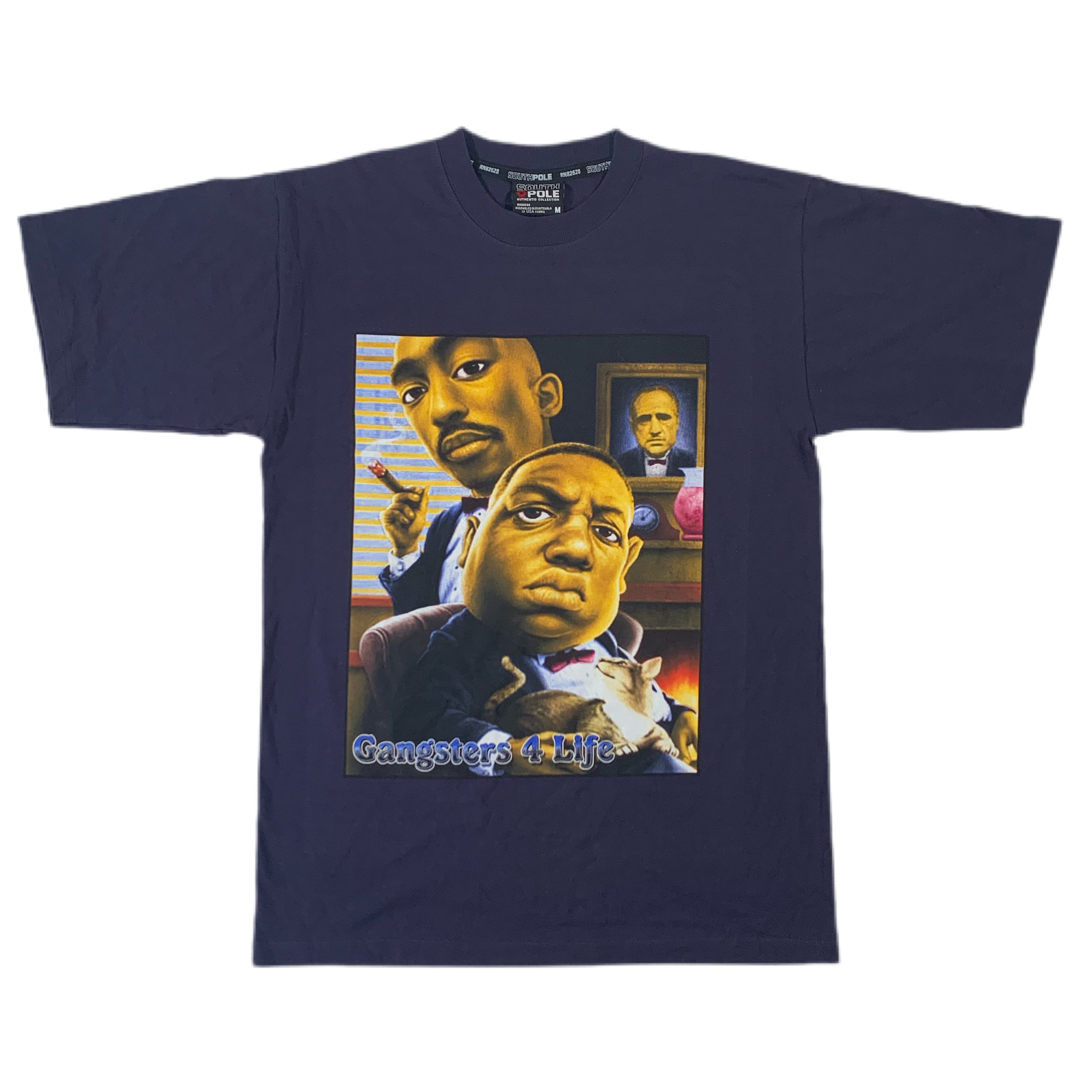 Vintage 2pac & Biggie “Gangsters 4 Life” T-Shirt | jointcustodydc
