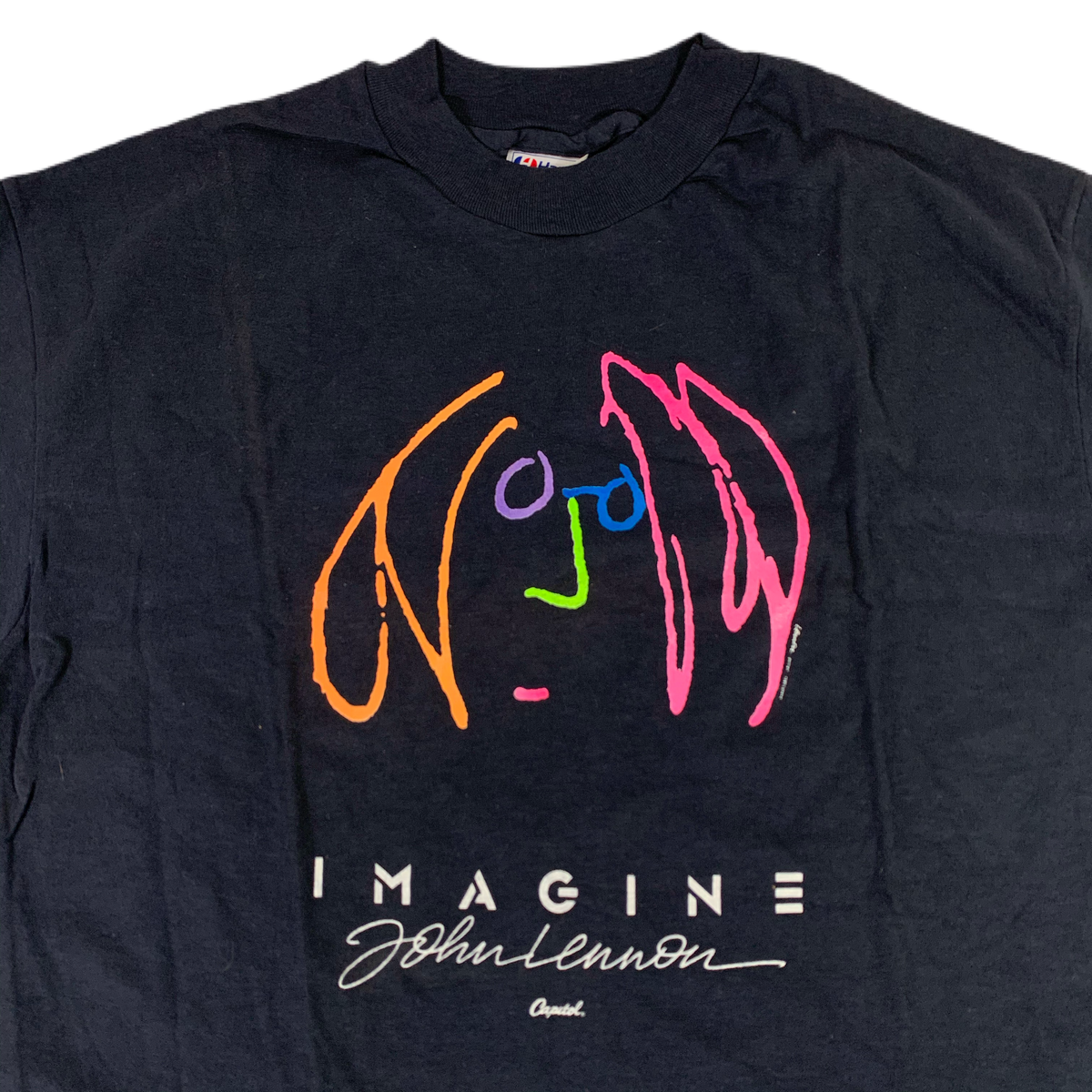 Vintage John Lennon &quot;Imagine&quot; Capital Records T-Shirt
