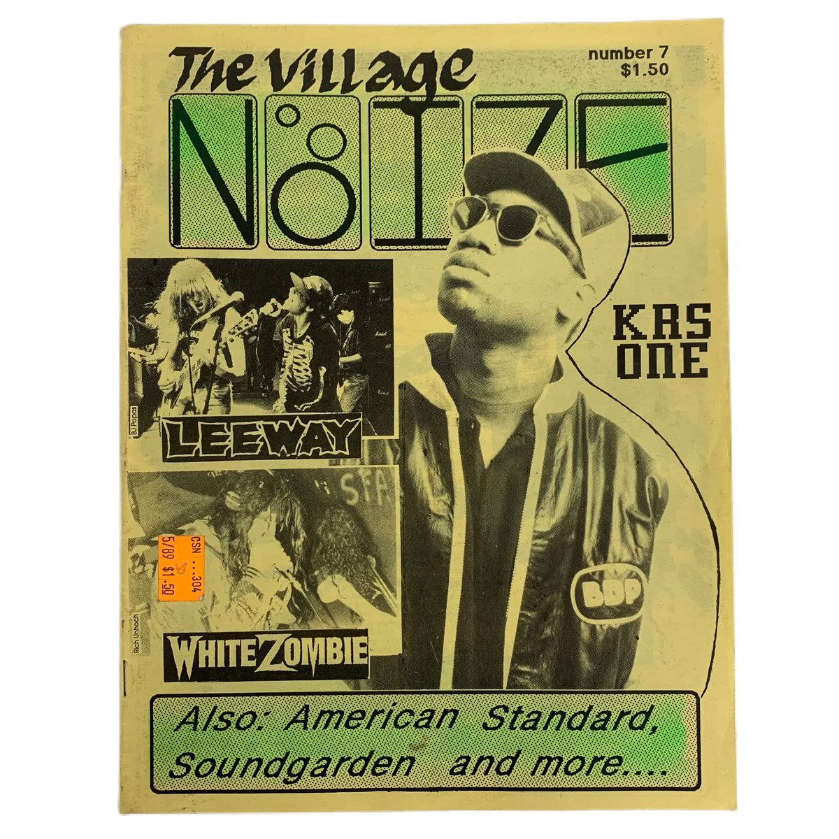 Vintage The Village Noize &quot;Issue #7&quot; Magazine