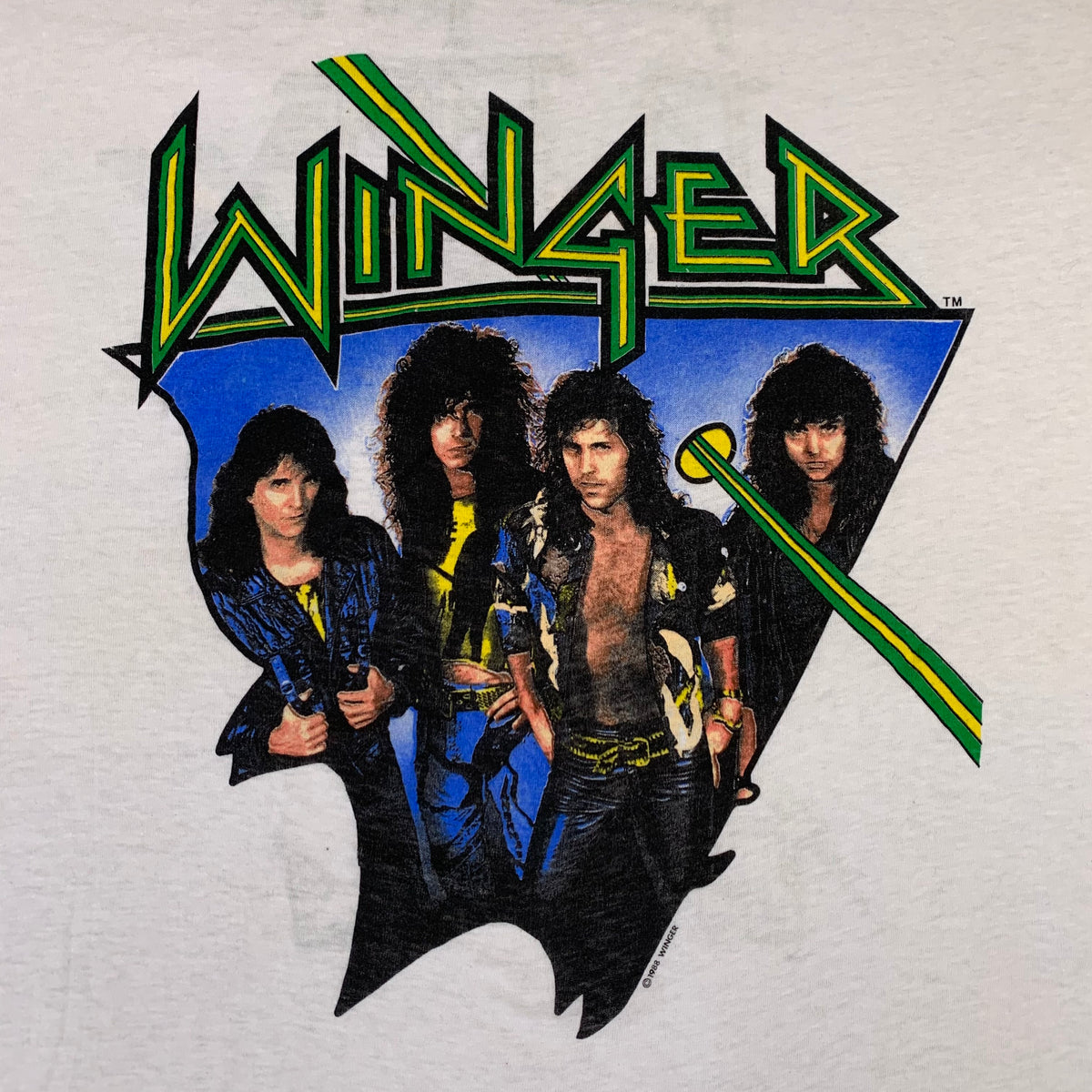 Vintage Winger &quot;Too Tough To Tame&quot; T-Shirt