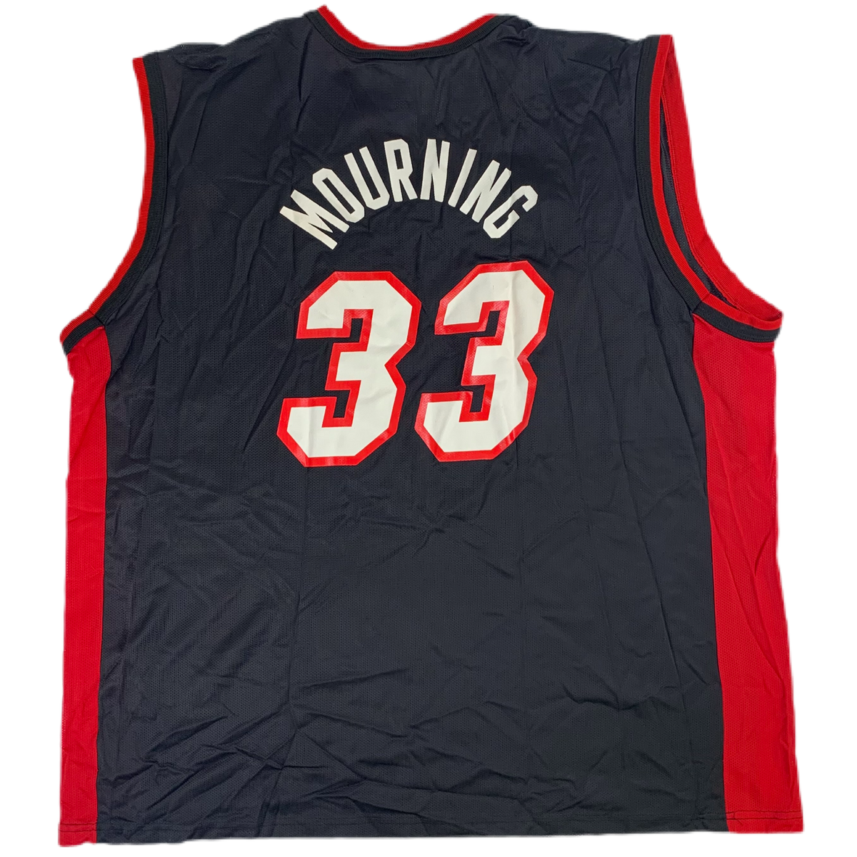 Vintage Miami Heat &quot;Alonzo Mourning&quot; Champion Jersey