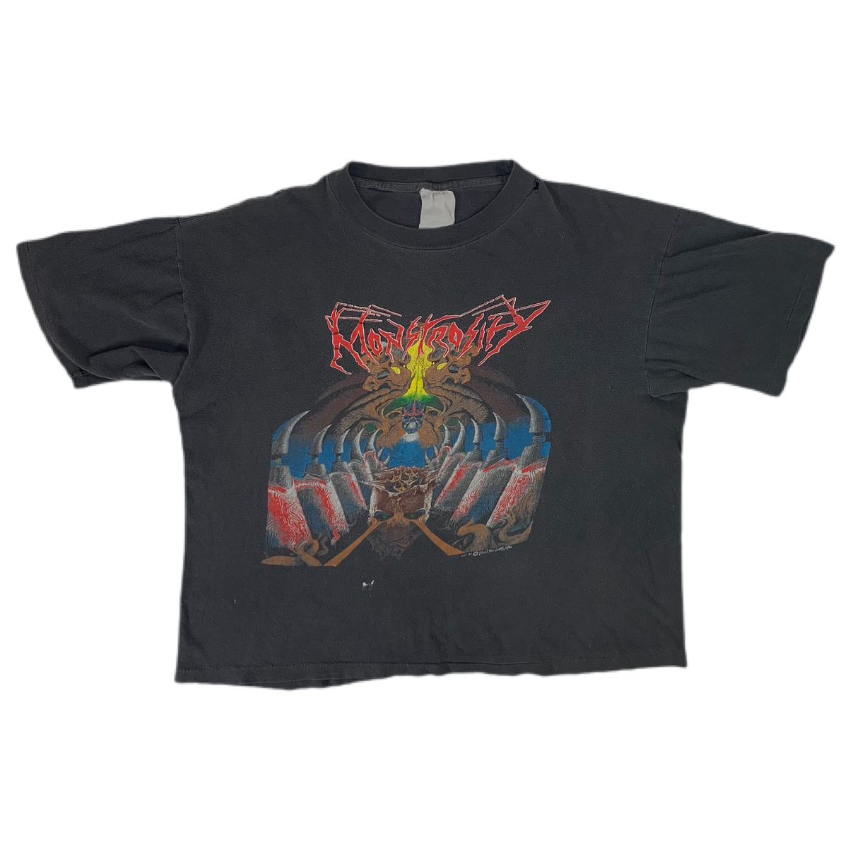 Vintage Monstrosity &quot;Imperial Doom&quot; Nuclear Blast T-Shirt