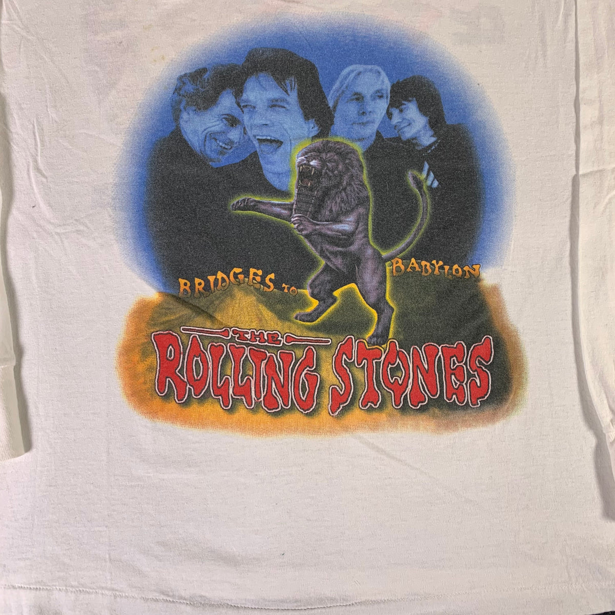 Vintage The Rolling Stones &quot;Bridges To Babylon&quot; Long Sleeve Shirt