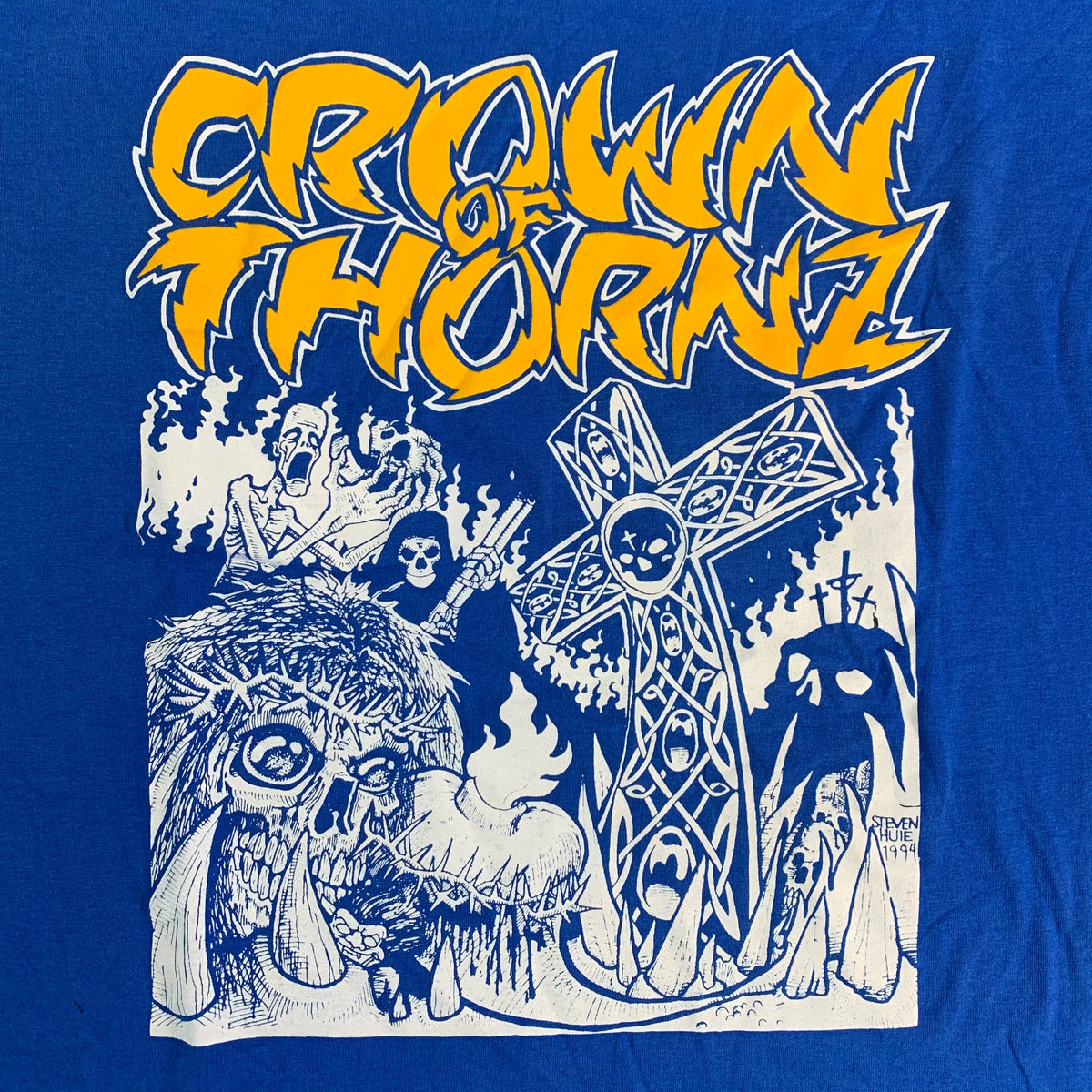 Vintage Crown Of Thornz &quot;Steven Huie&quot; T-Shirt