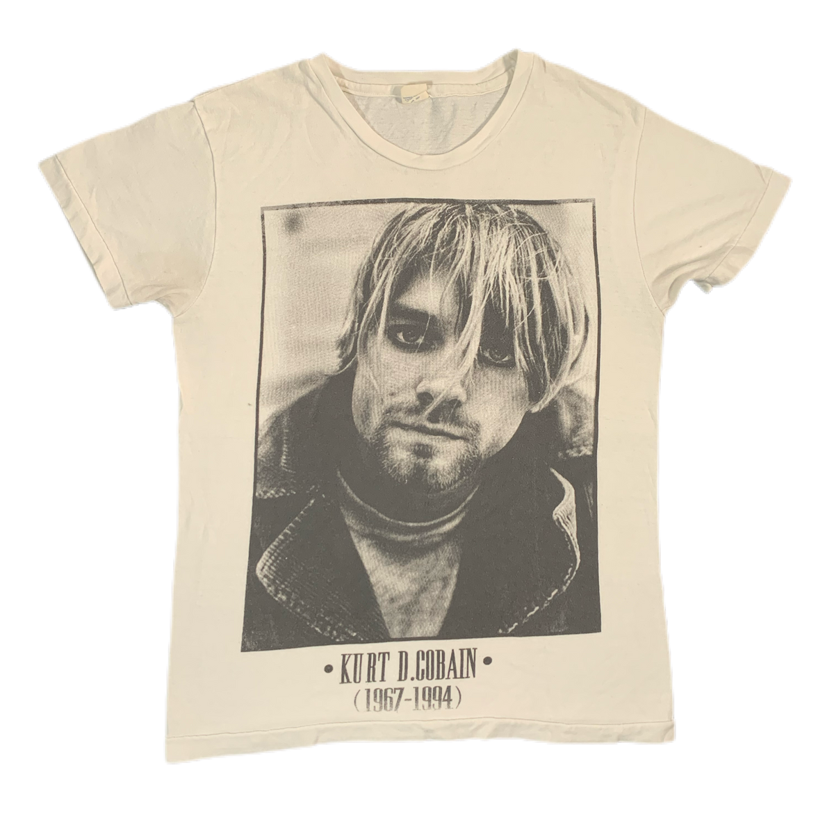 Vintage Nirvana Kurt D. Cobain &quot;Memorial&quot; T-Shirt - jointcustodydc