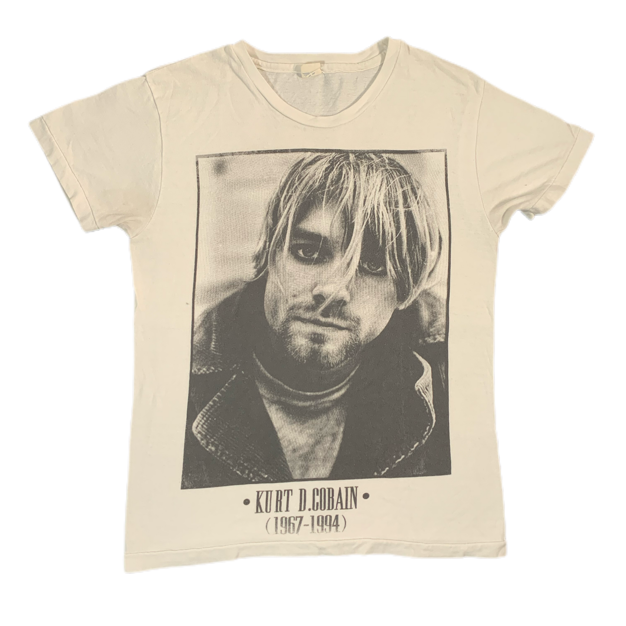 トップス NIRVANA Kurt Cobain memorial vintage Vintage Nirvana Kurt D. Cobain