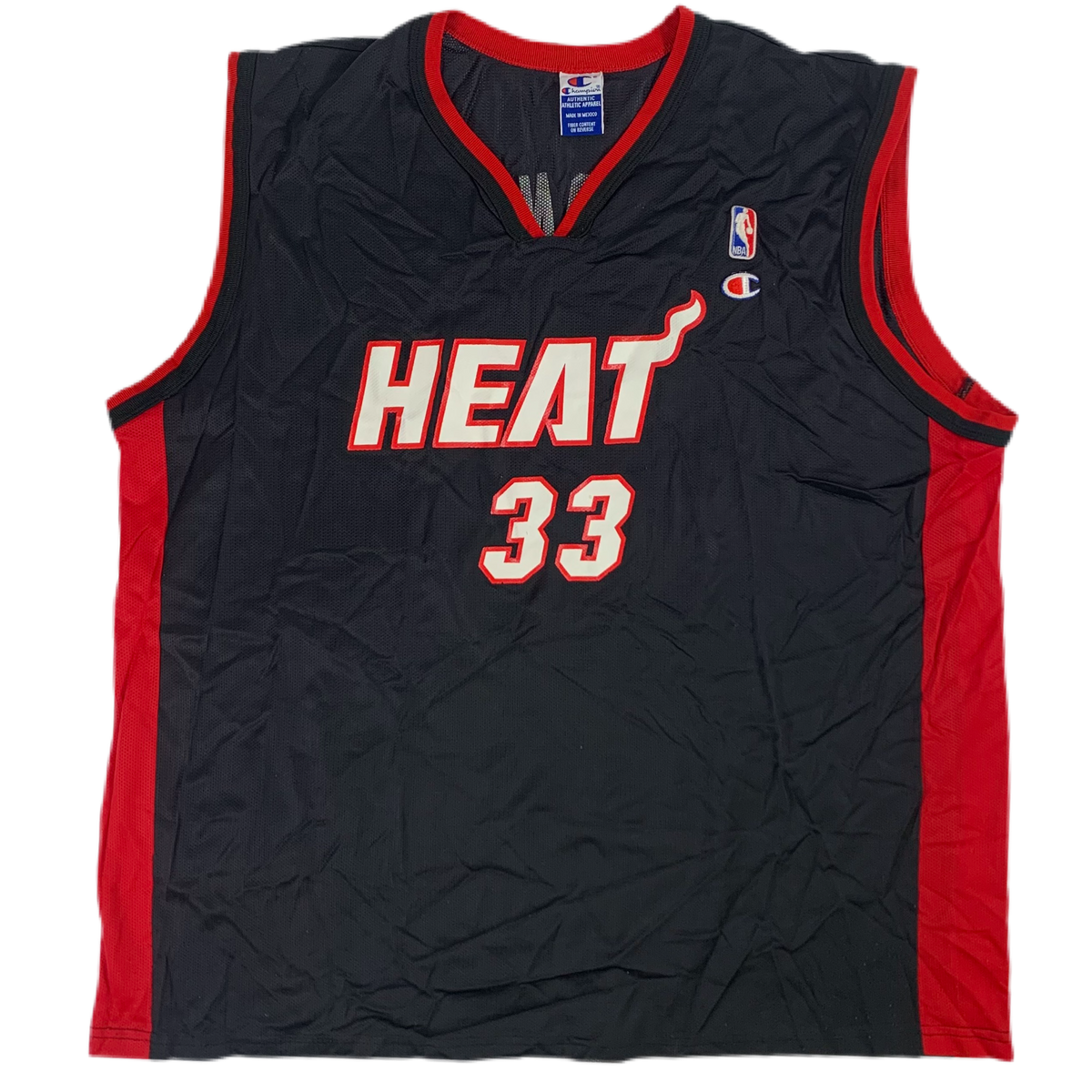 Vintage Miami Heat &quot;Alonzo Mourning&quot; Champion Jersey