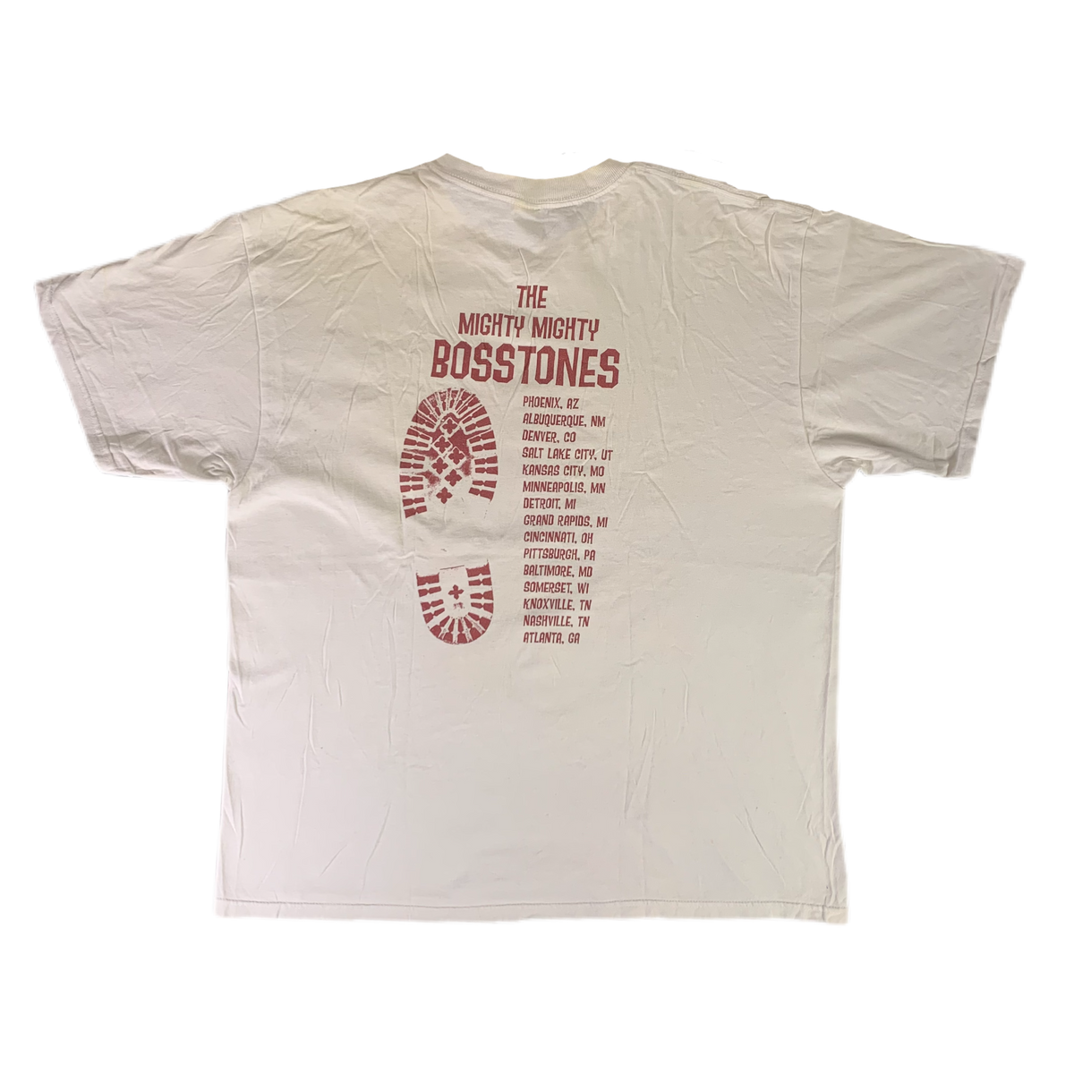 Vintage The Mighty Mighty Bosstones &quot;Skinhead&quot; T-Shirt