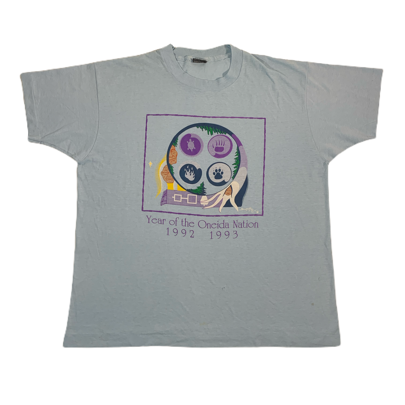 Vintage Oneida Nation Tribe “1992” T-Shirt - jointcustodydc