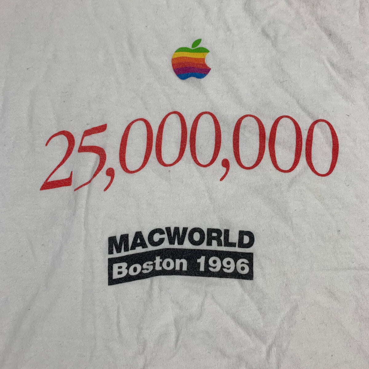 Vintage Apple &quot;Macworld Boston&quot; T-Shirt