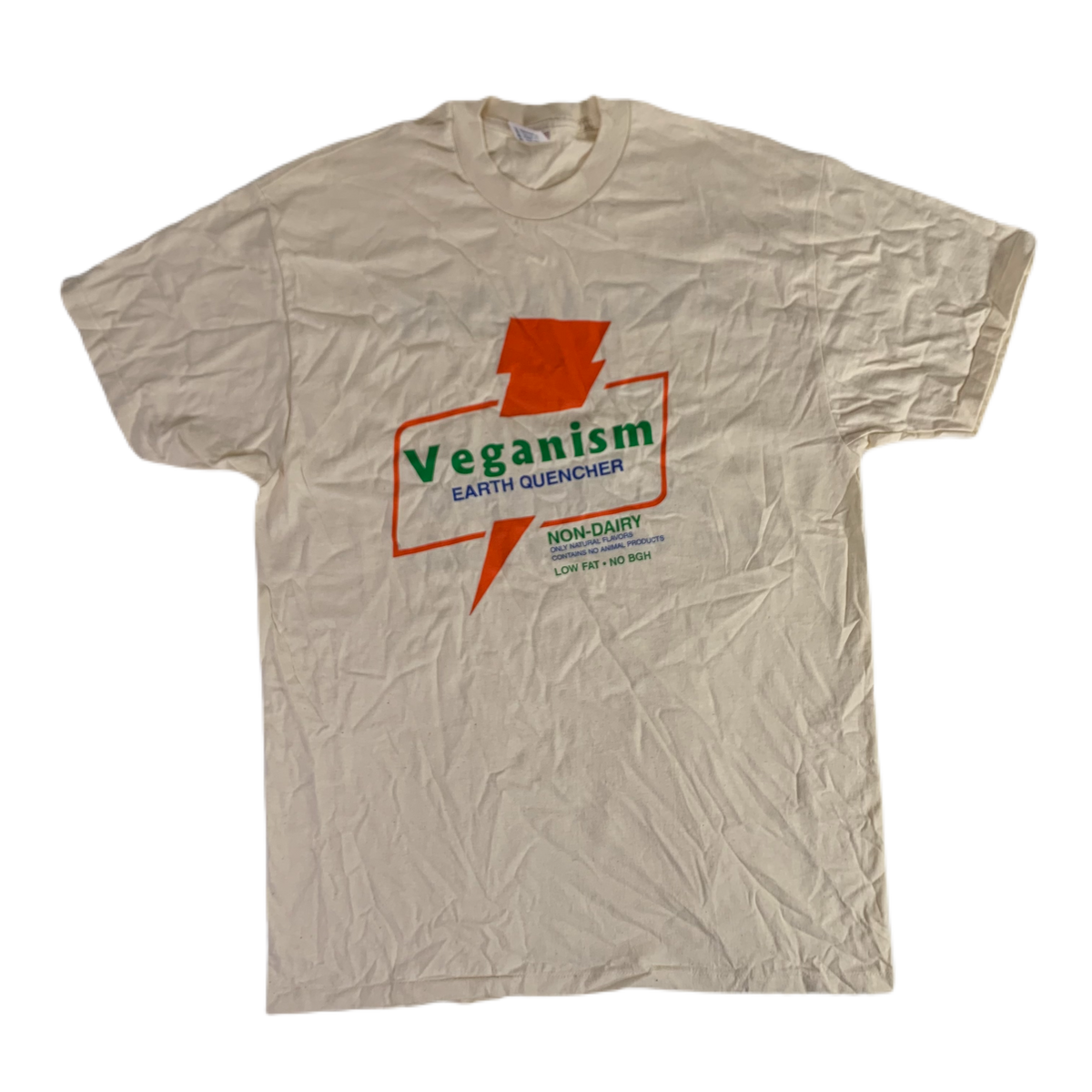 Vintage Veganism &quot;Earth Quencher&quot; T-Shirt