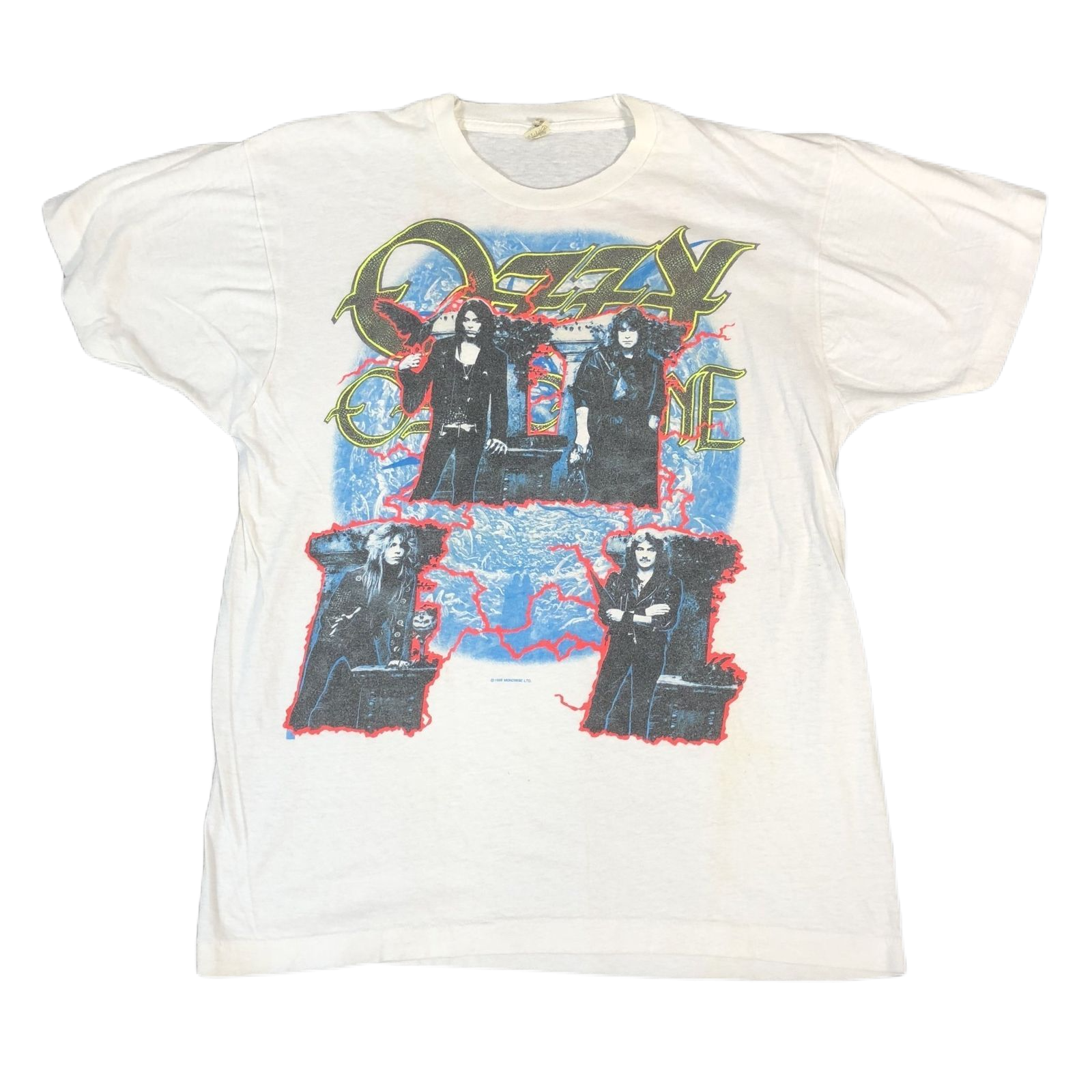 Vintage Ozzy Ozbourne "No Rest For The Wicked Tour '88-89" T-Shirt - jointcustodydc
