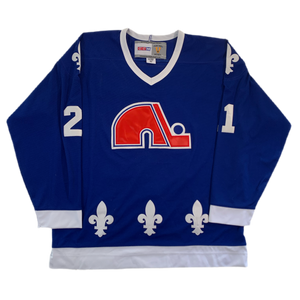 CCM authentic Quebec Nordiques Ultrafil Peter Forsberg jerseys 52
