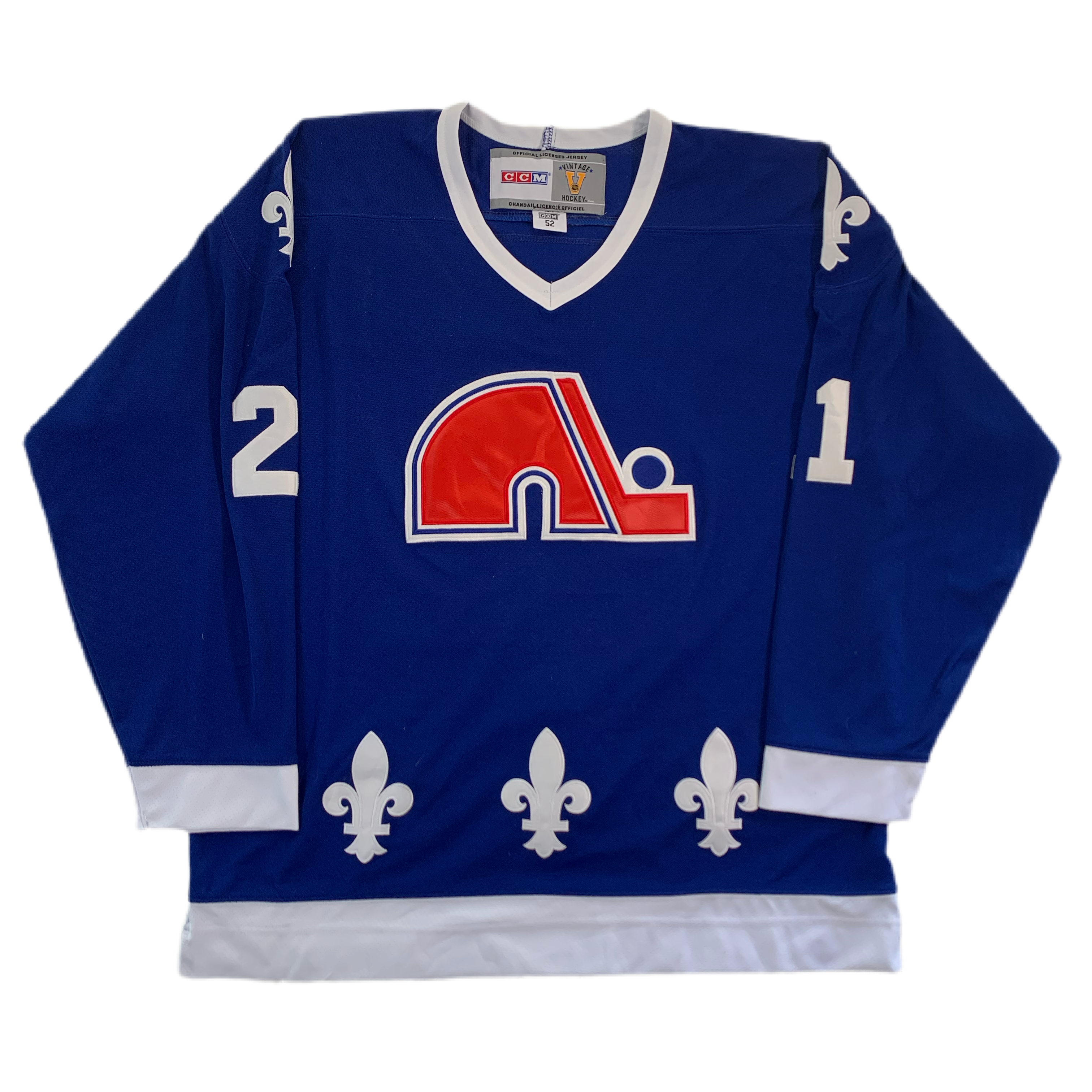 Other, Vintage Quebec Nordiques Jersey Nhl Ccm