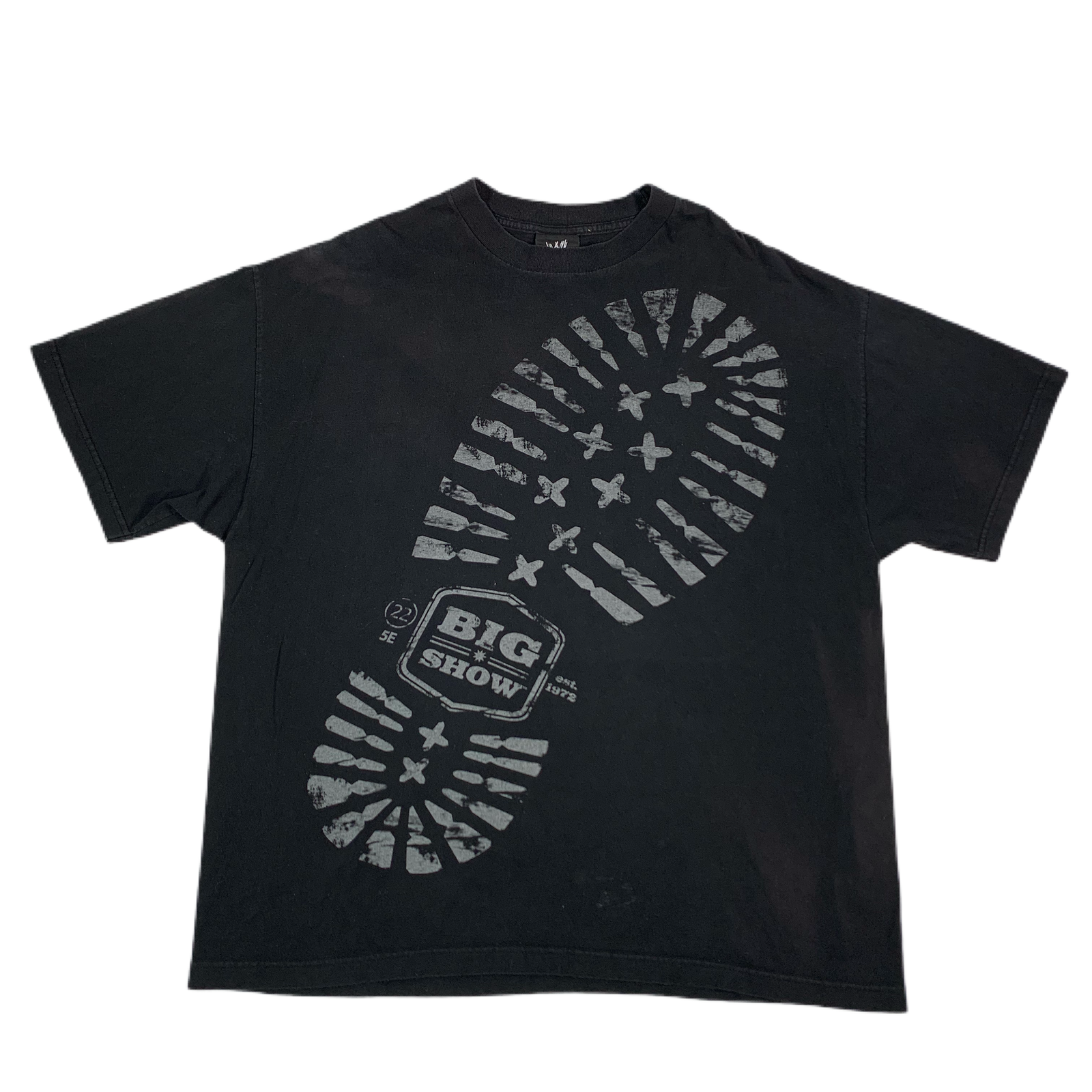 Vintage The Big Show “Keep Back 500 Feet” T-Shirt - jointcustodydc