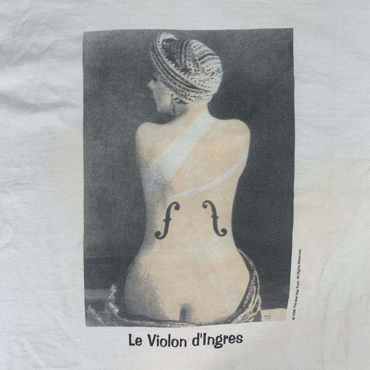 Vintage Man Ray &quot;Le Violon d&#39;lngres&quot; T-Shirt