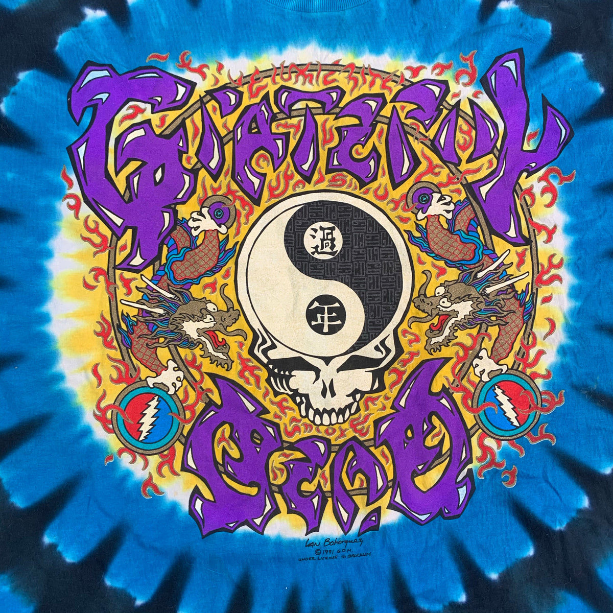 Vintage Grateful Dead &quot;Chinese New Year&quot; T-Shirt