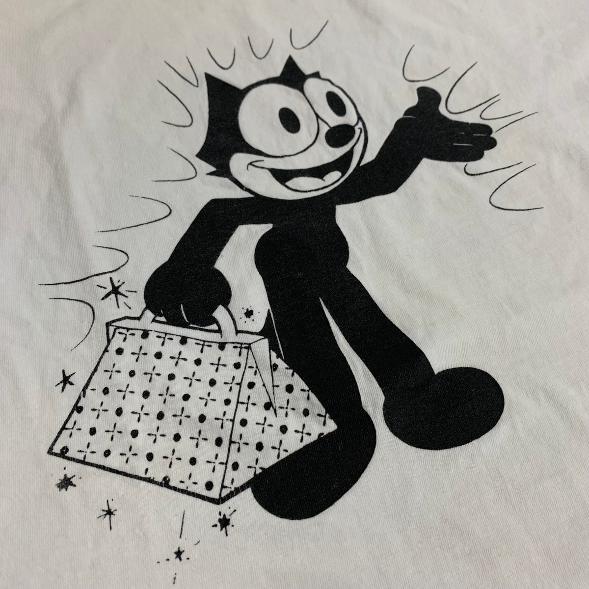 Vintage Felix The Cat &quot;Magic Bag&quot; T-Shirt