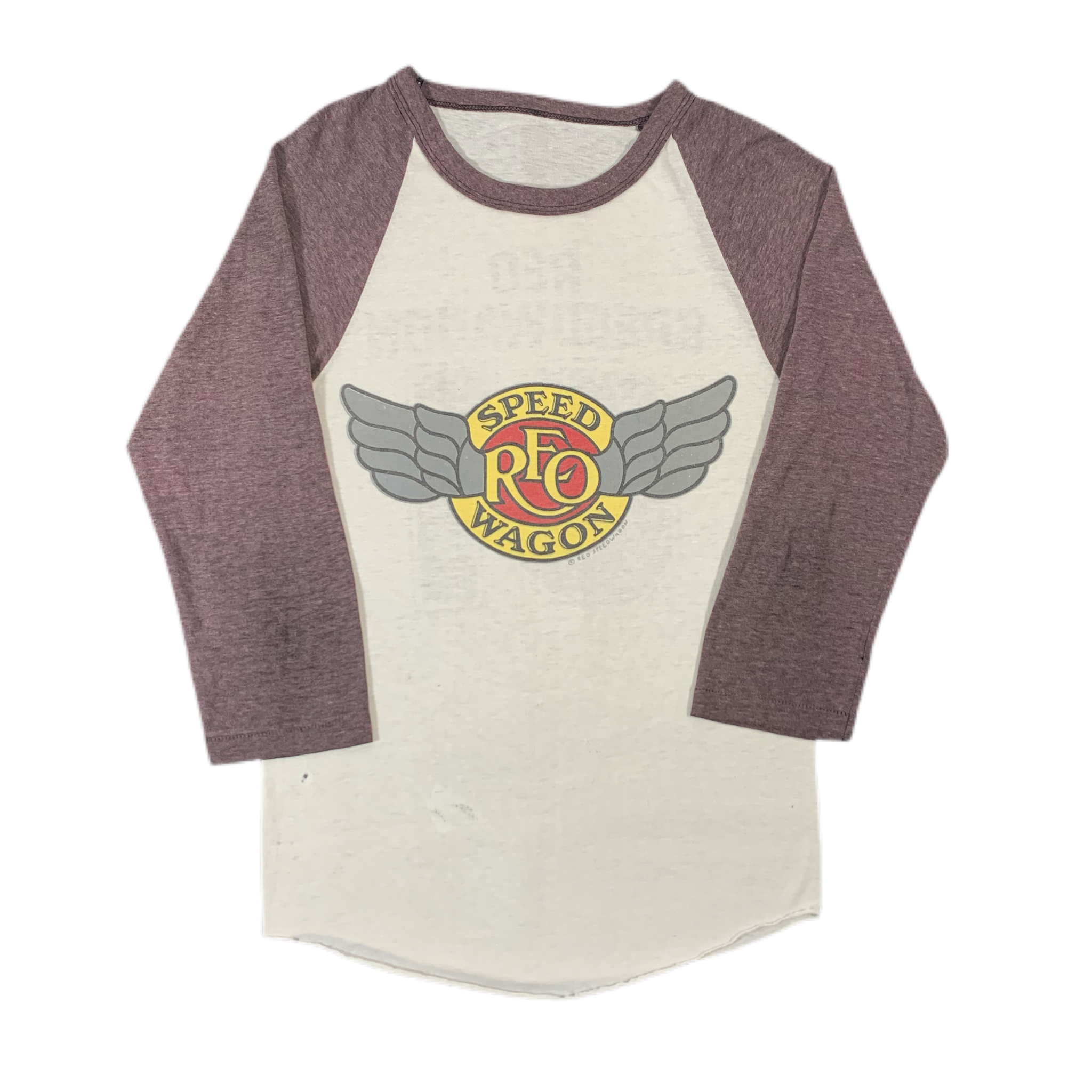 Speedwagon Rag Vintage Original REO Speedwagon “1981” Raglan - jointcustodydc