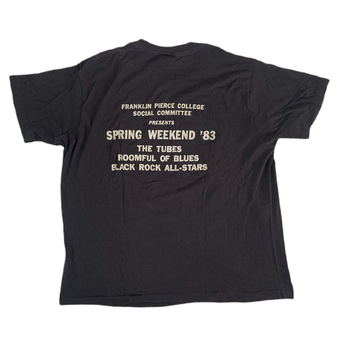 Vintage The Tubes &quot;Spring Weekend &#39;83&quot; T-Shirt