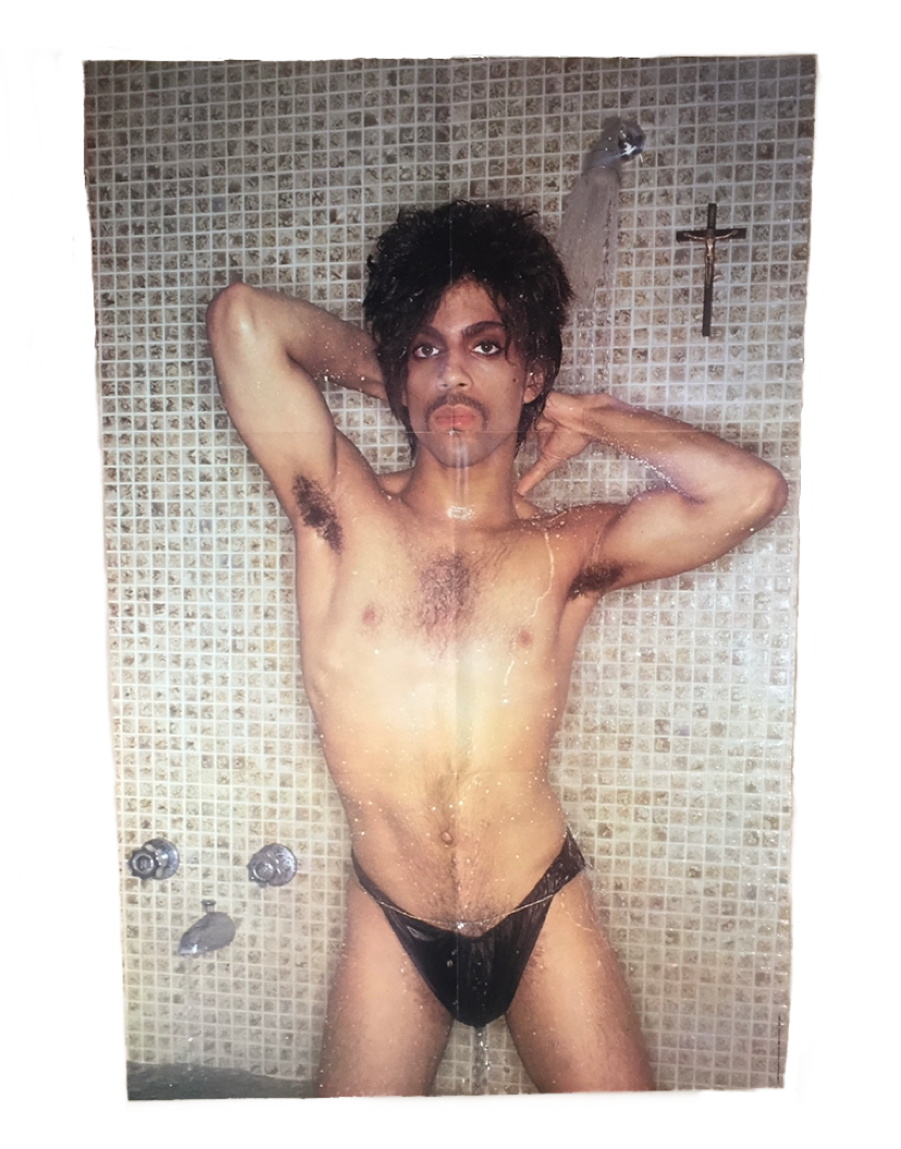 Vintage Prince &quot;Controversy&quot; Shower Poster