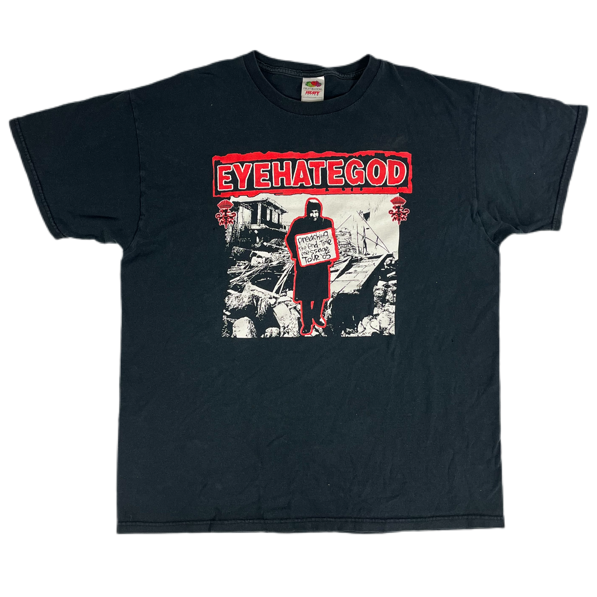 Vintage EYEHATEGOD &quot;Preaching The End-Time Message&quot; T-Shirt
