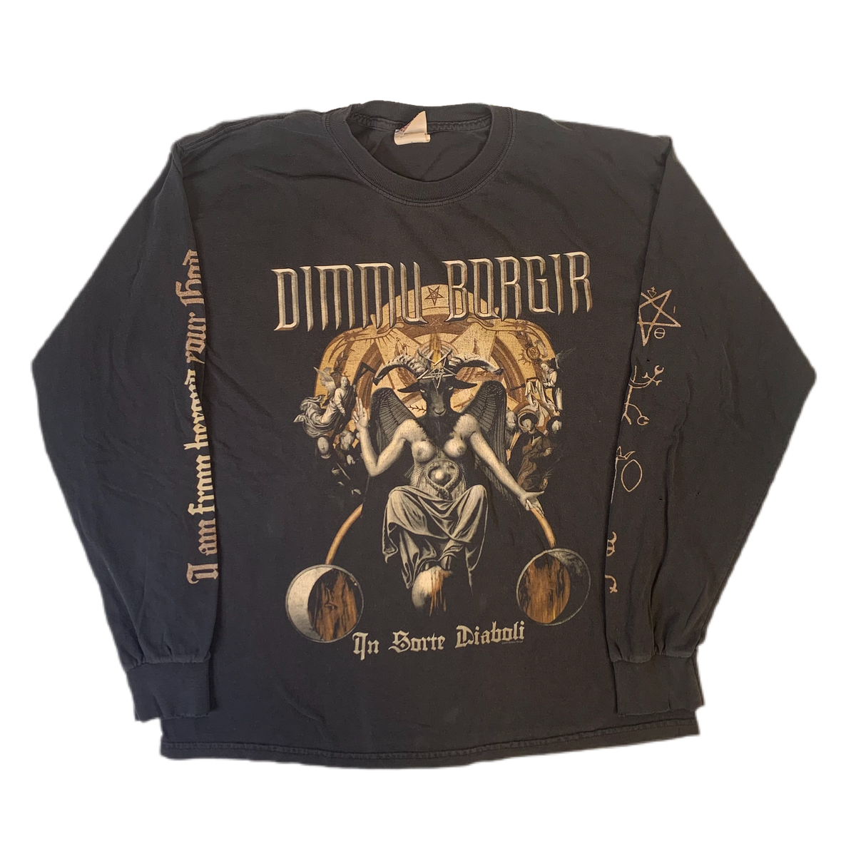 Vintage Dimmu Borgir &quot;The Invaluable Darkness&quot; Long Sleeve Shirt