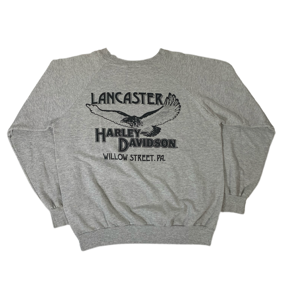 Vintage Harley-Davidson “Lancaster” Raglan Sweatshirt