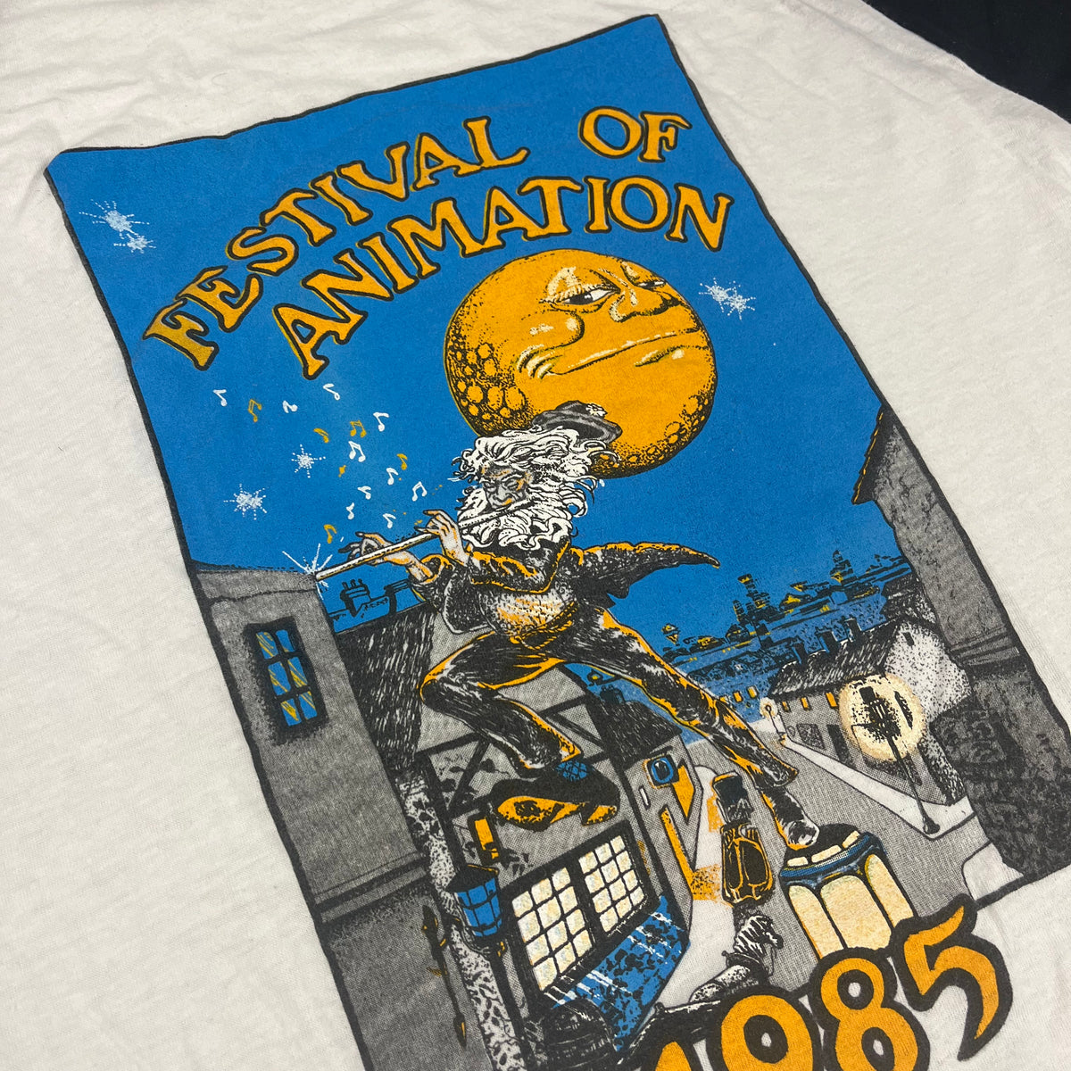 Vintage Festival Of Animation &quot;1985&quot; Raglan Shirt