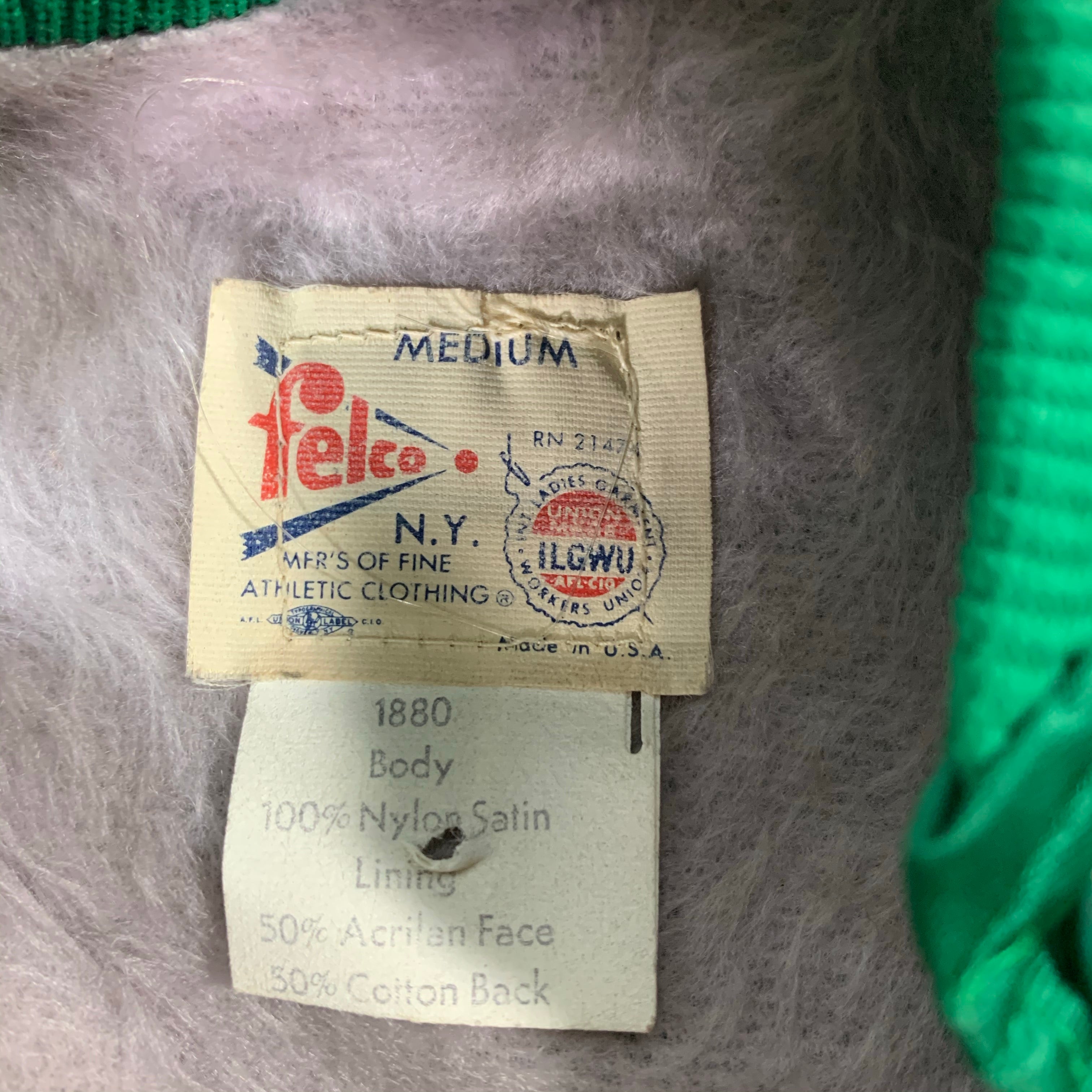 Vintage Felco Athletic Wear John Handley Judges Wool Varsity