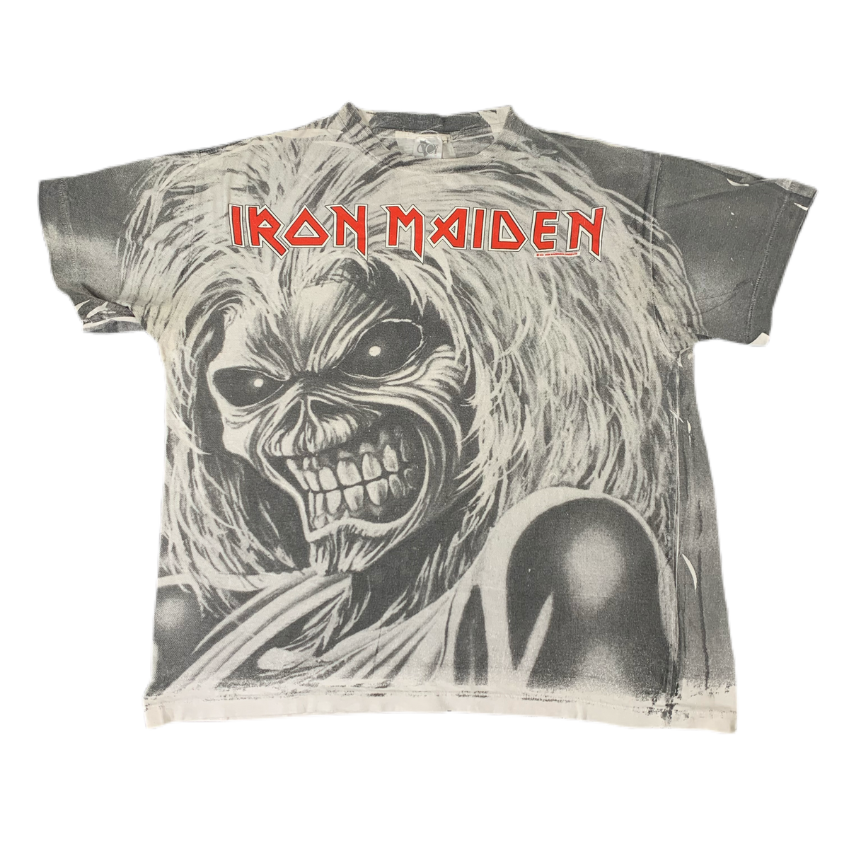 Iron maiden 2024 t shirt vintage