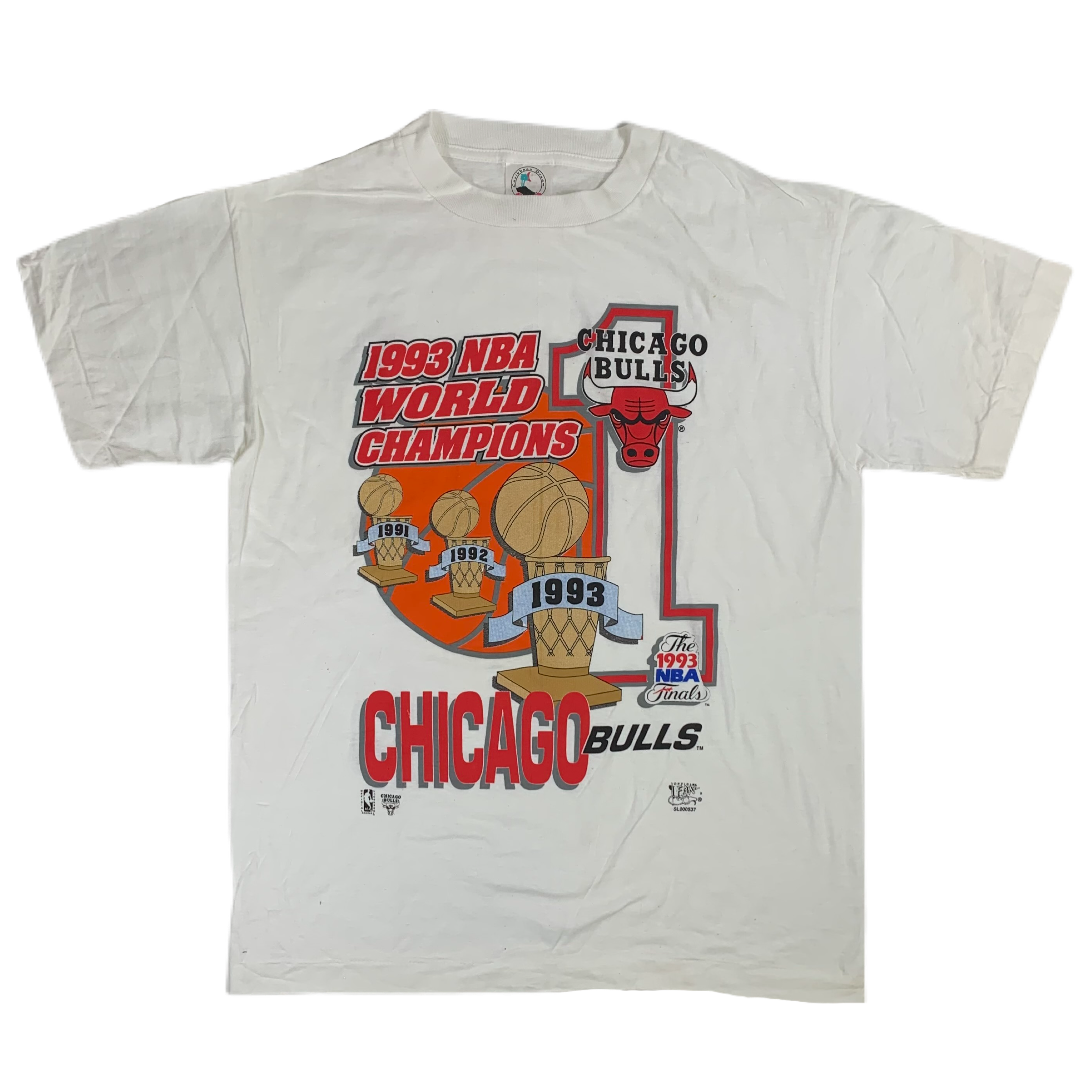 Vintage s NBA World Champs Chicago Bulls t-shirt Michael Jordan