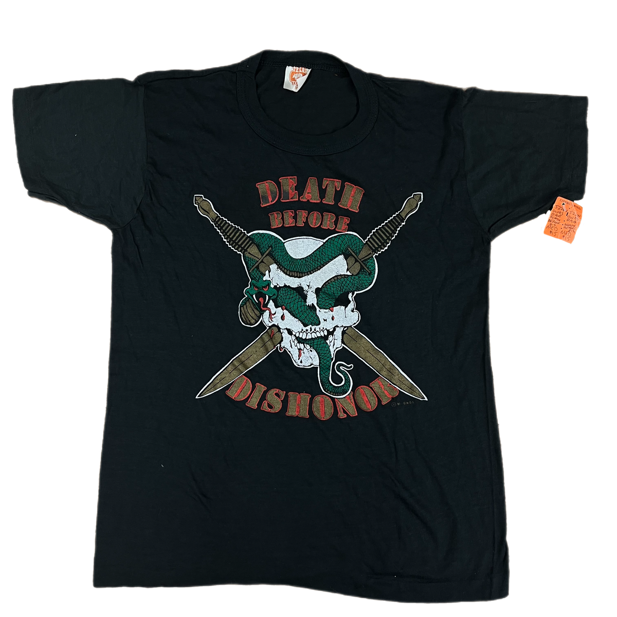 Vintage Death Before Dishonor “‘83” T-Shirt