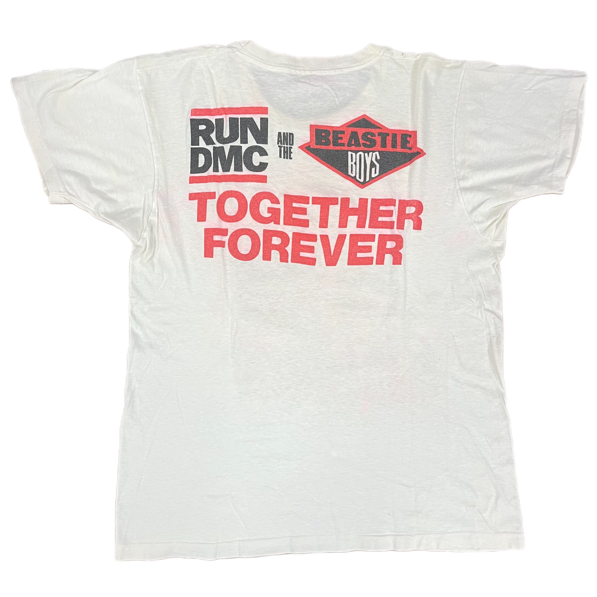 Vintage Run-DMC and The Beastie Boys &quot;Together Forever&quot; T-Shirt