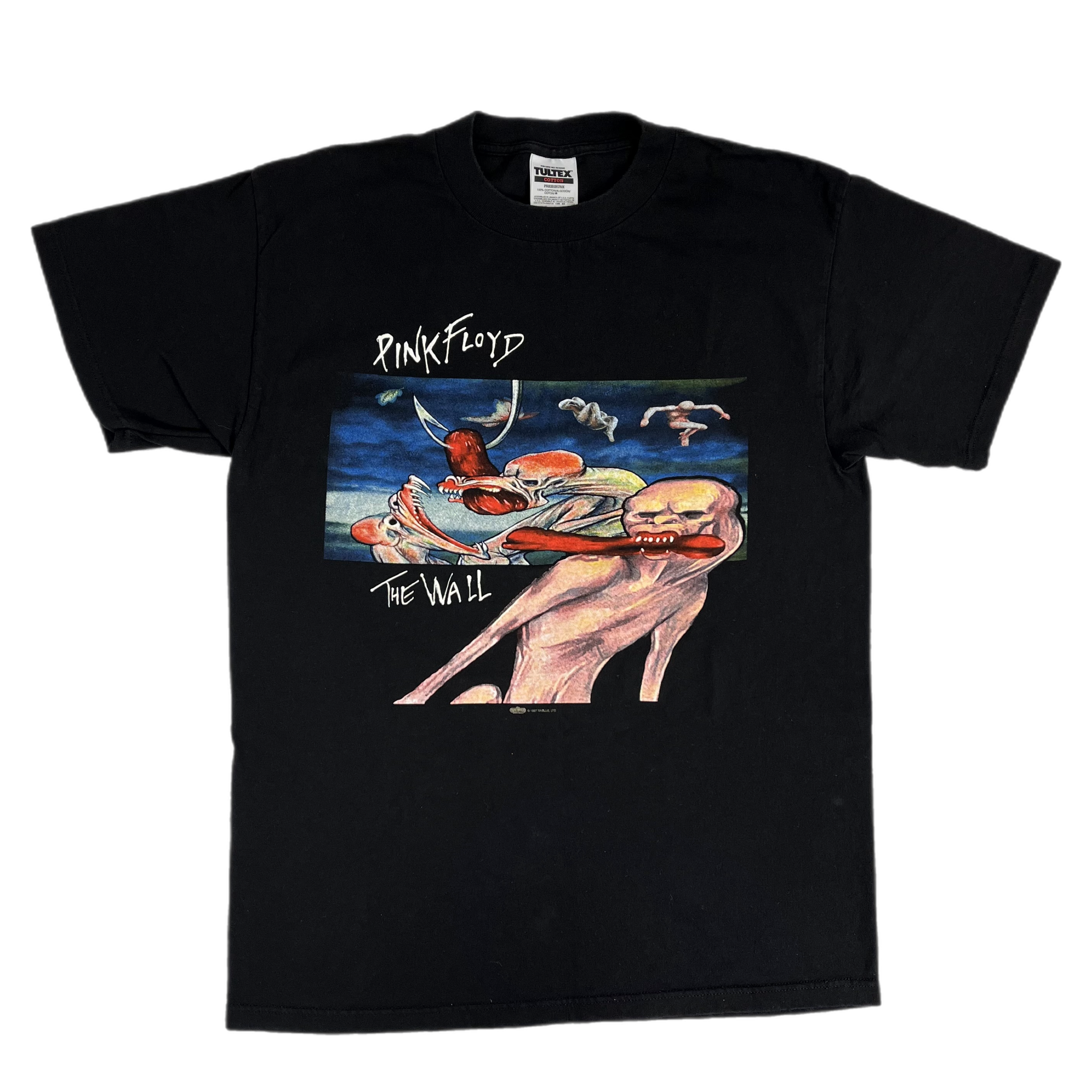Vintage pink floyd shirt sales