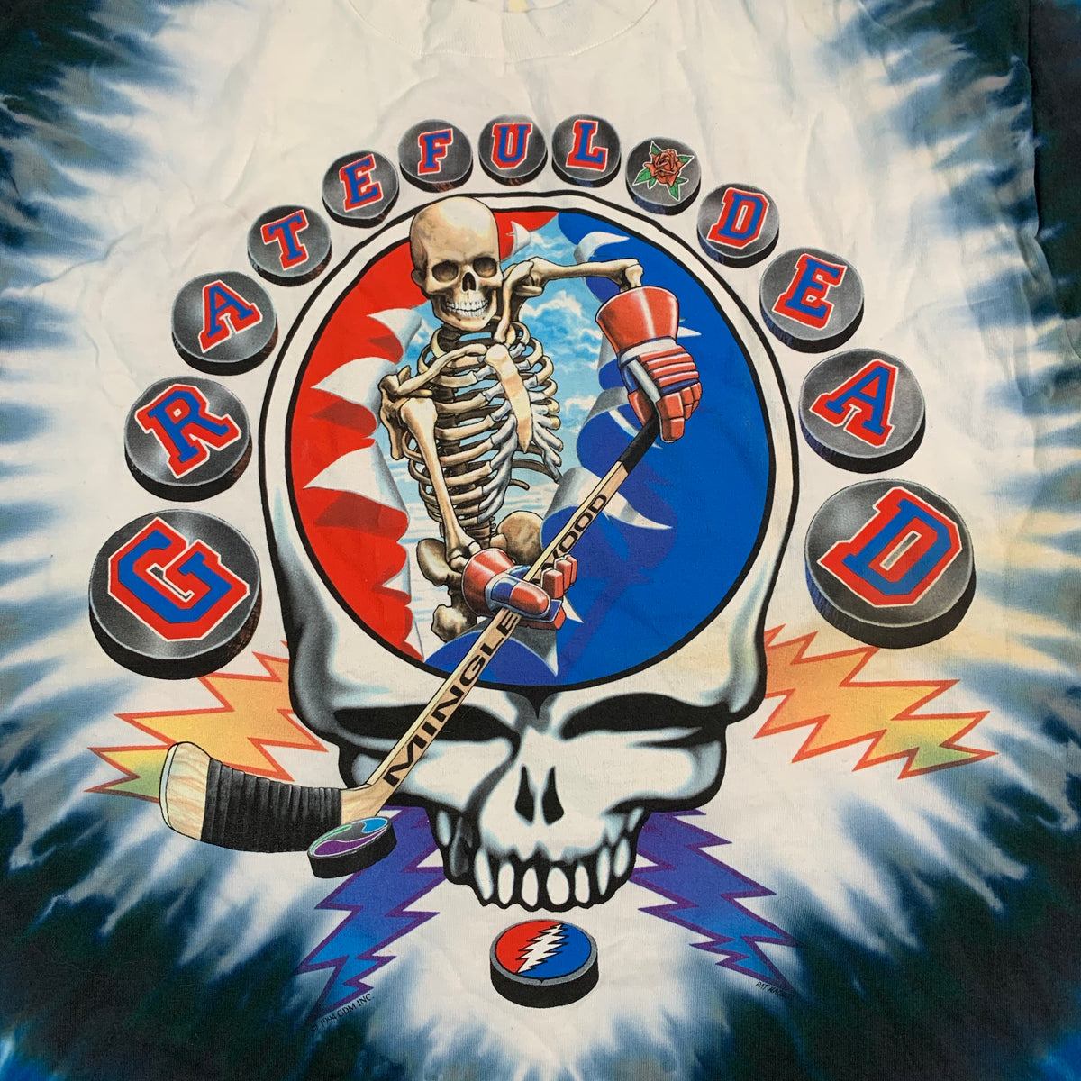 Vintage Grateful Dead Hockey &quot;Minglewood&quot; T-Shirt